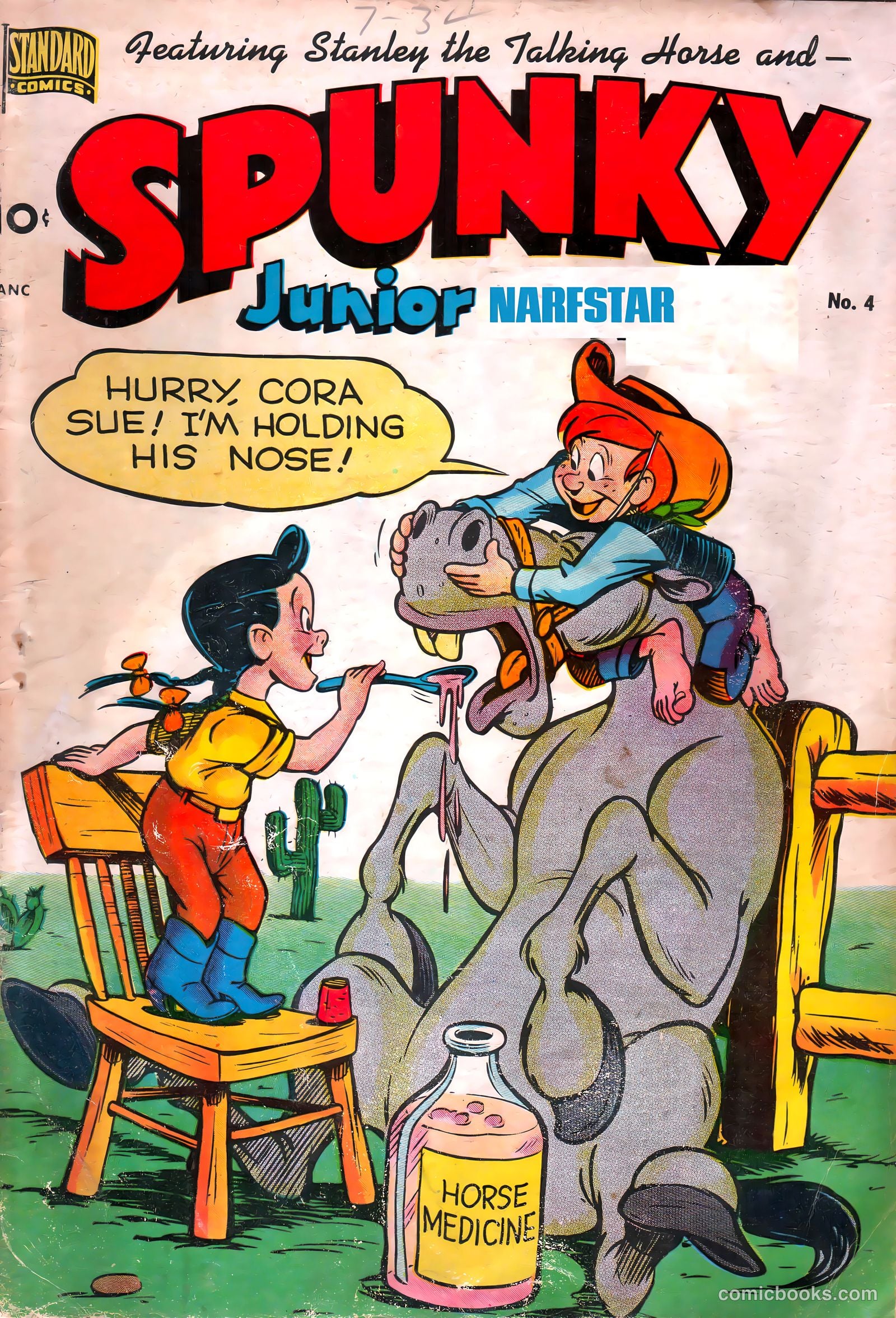 Spunky #4 (1950, Animated Cartoons, Inc.) — page 37 of 37