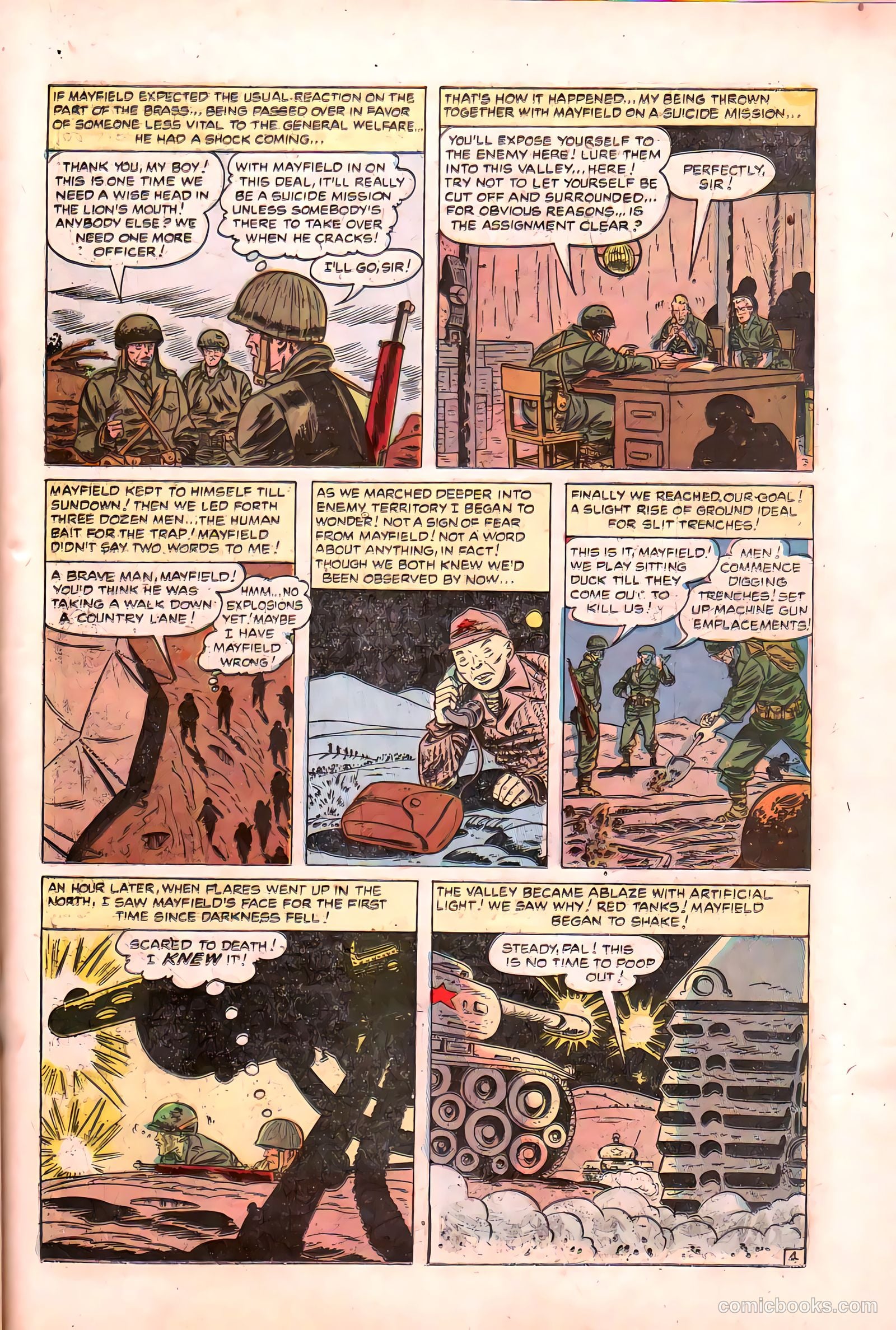 Spy Cases #26 (1950, Bell Features) — page 23 of 36
