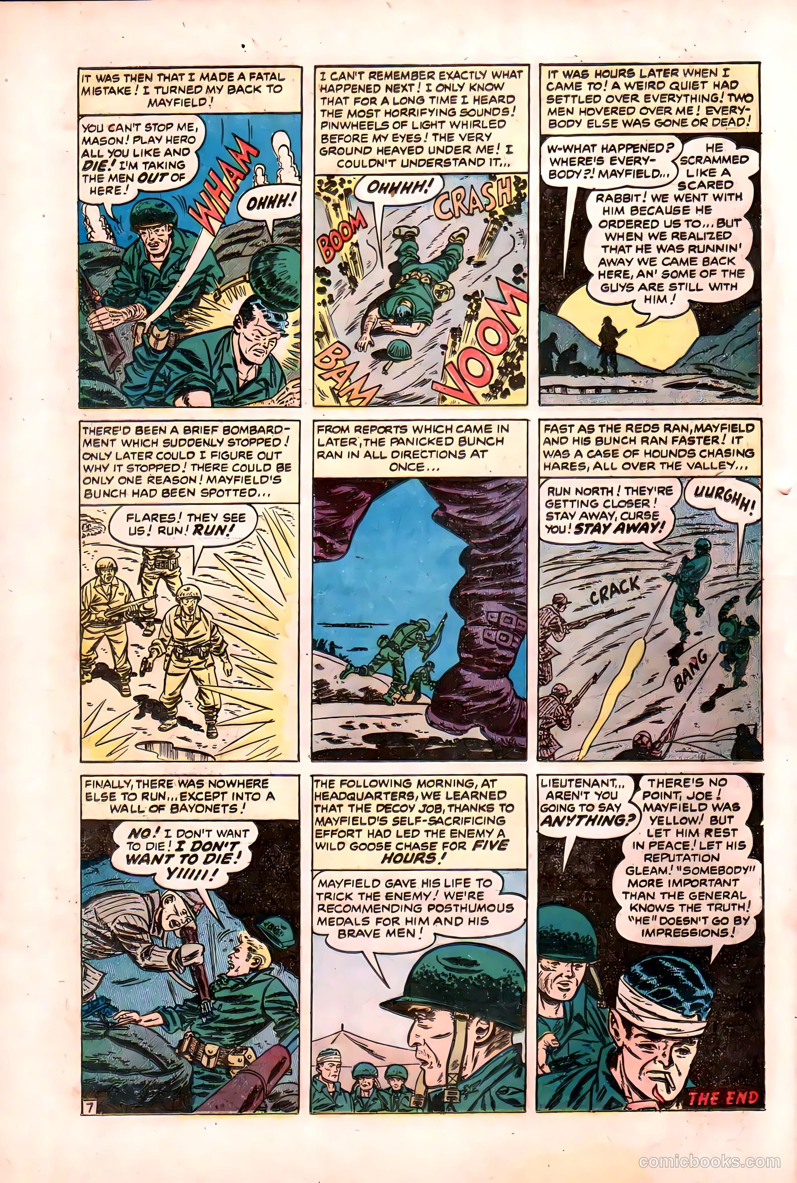 Spy Cases #26 (1950, Bell Features) — page 26 of 36
