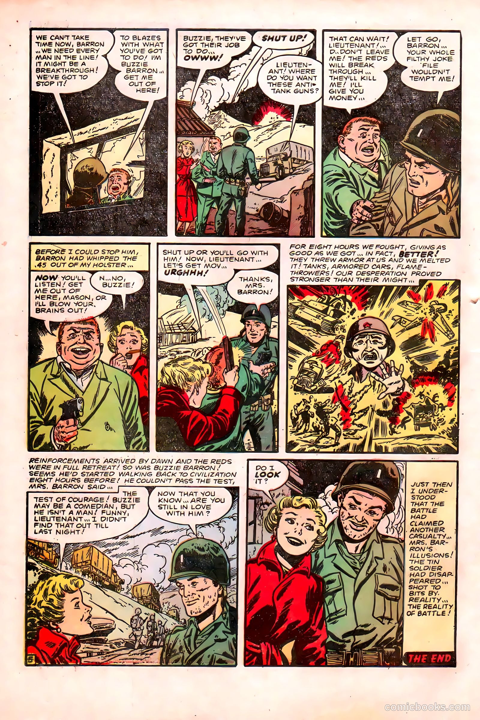 Spy Cases #26 (1950, Bell Features) — page 32 of 36