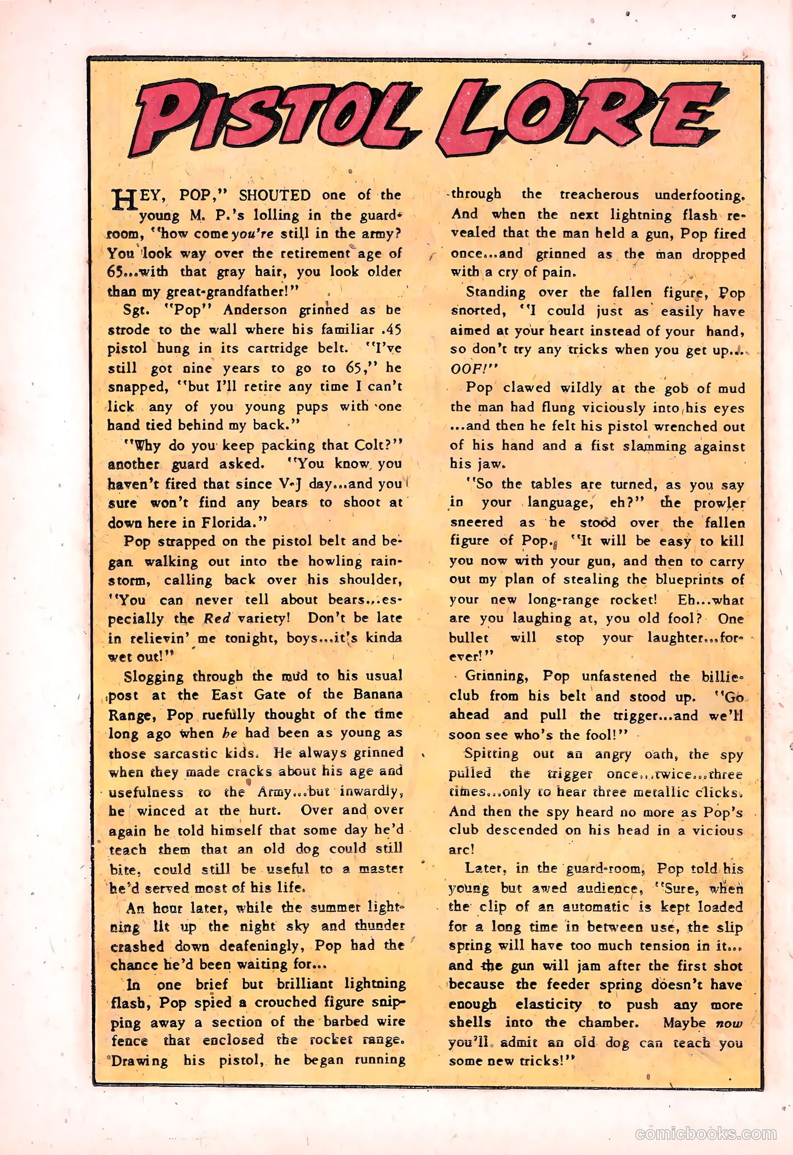 Spy-Hunters #18 (1952) — page 12 of 36