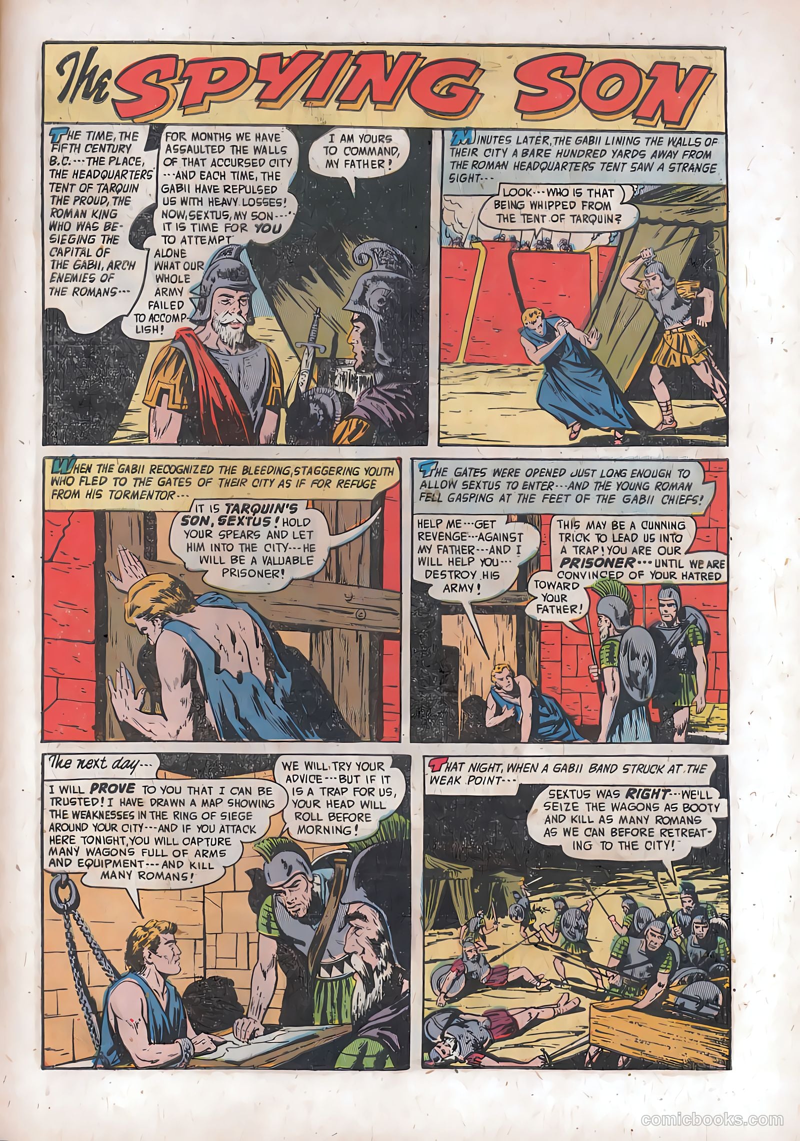 Spy-Hunters #18 (1952) — page 33 of 36