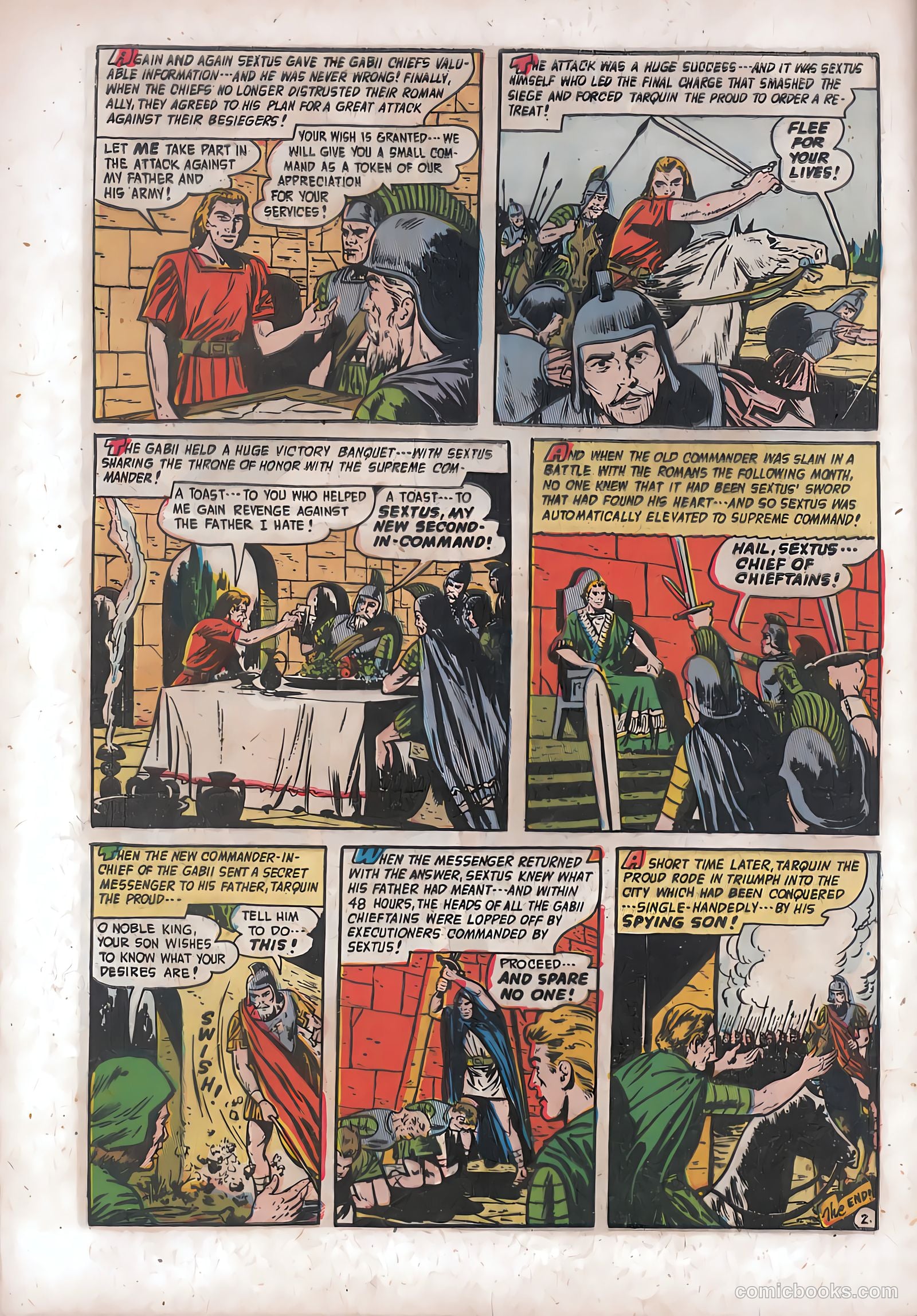 Spy-Hunters #18 (1952) — page 34 of 36
