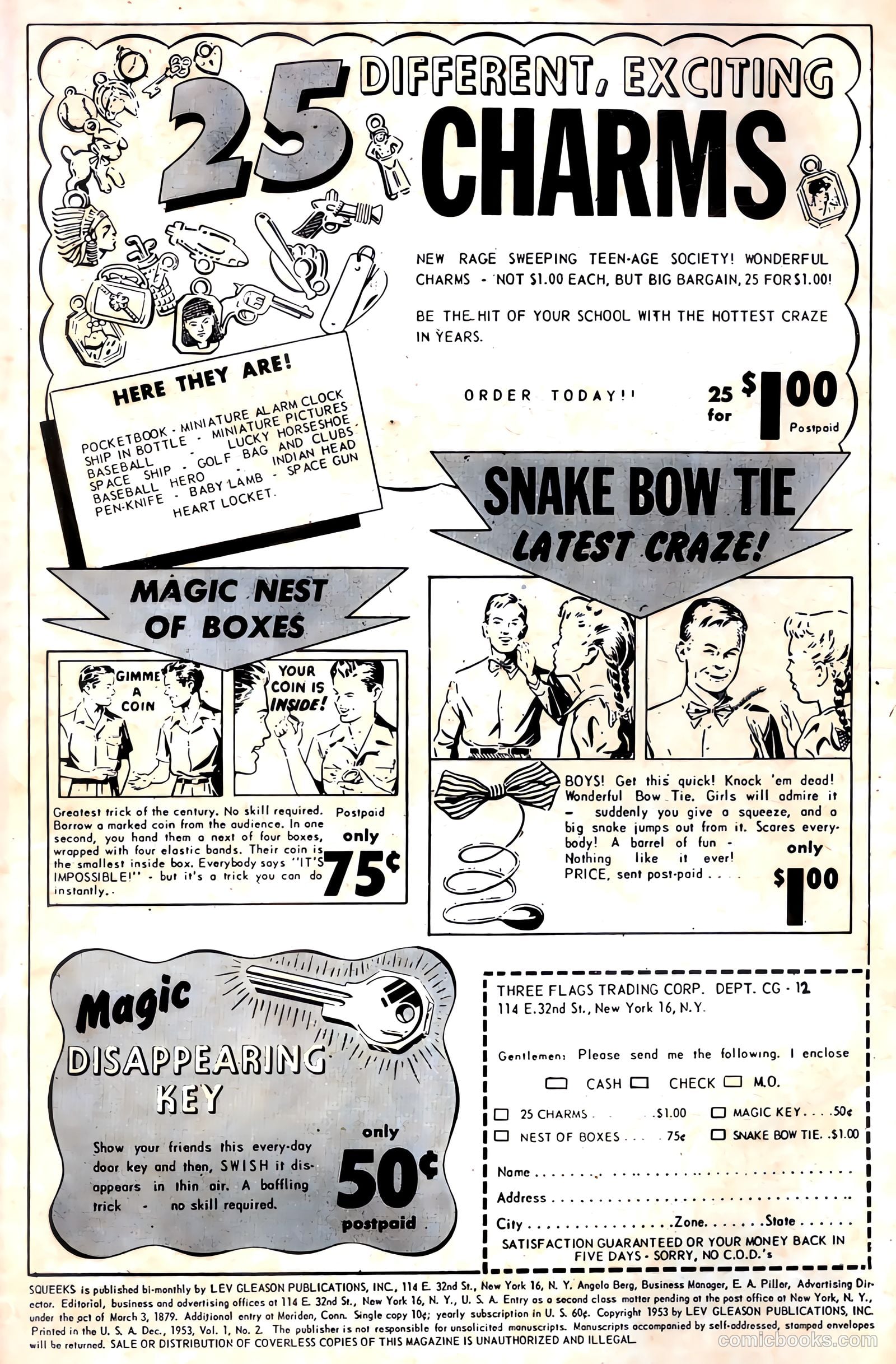Squeeks #2 (1953, Lev Gleason Publications, Inc.) — page 2 of 36