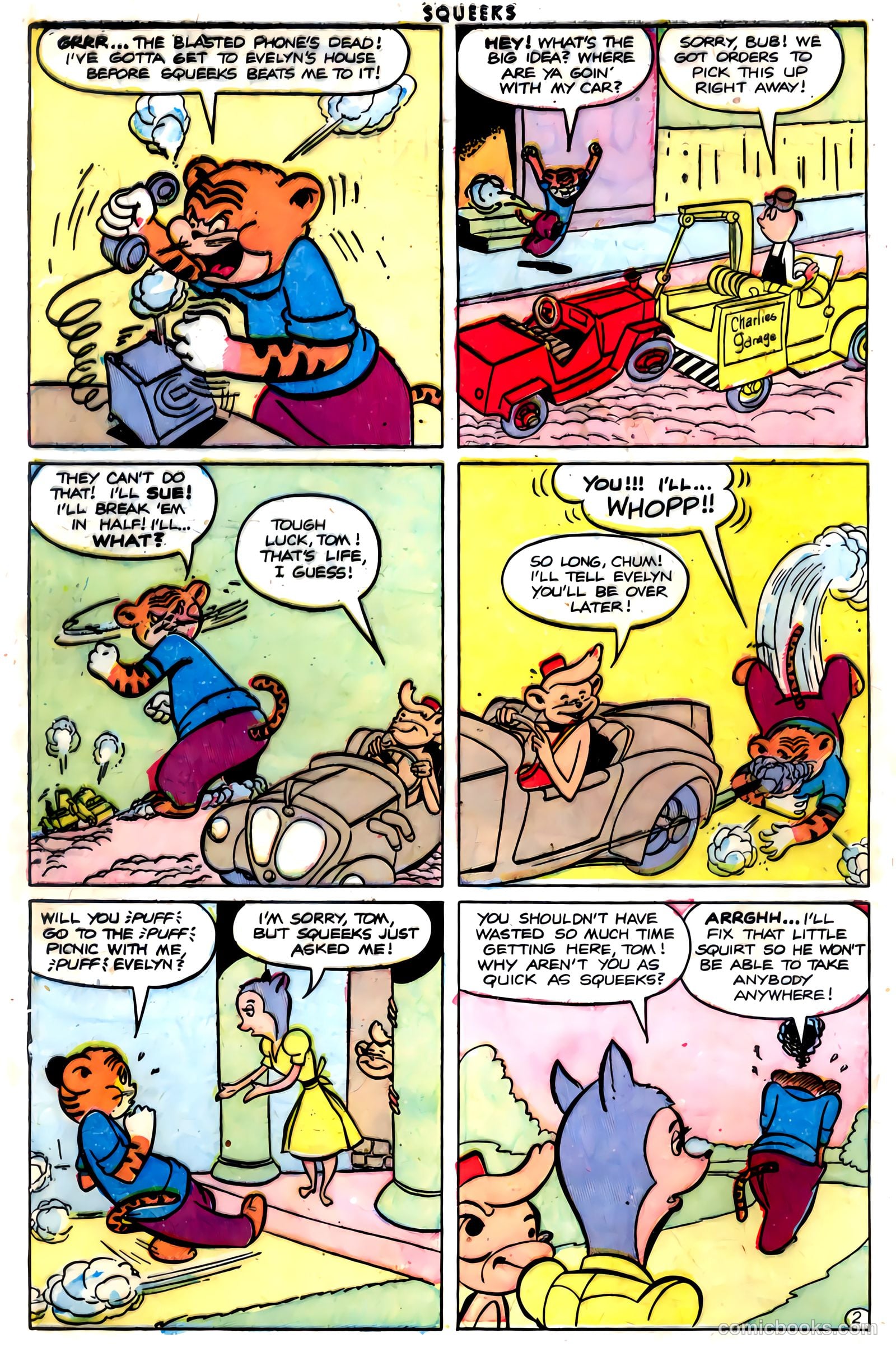 Squeeks #2 (1953, Lev Gleason Publications, Inc.) — page 4 of 36
