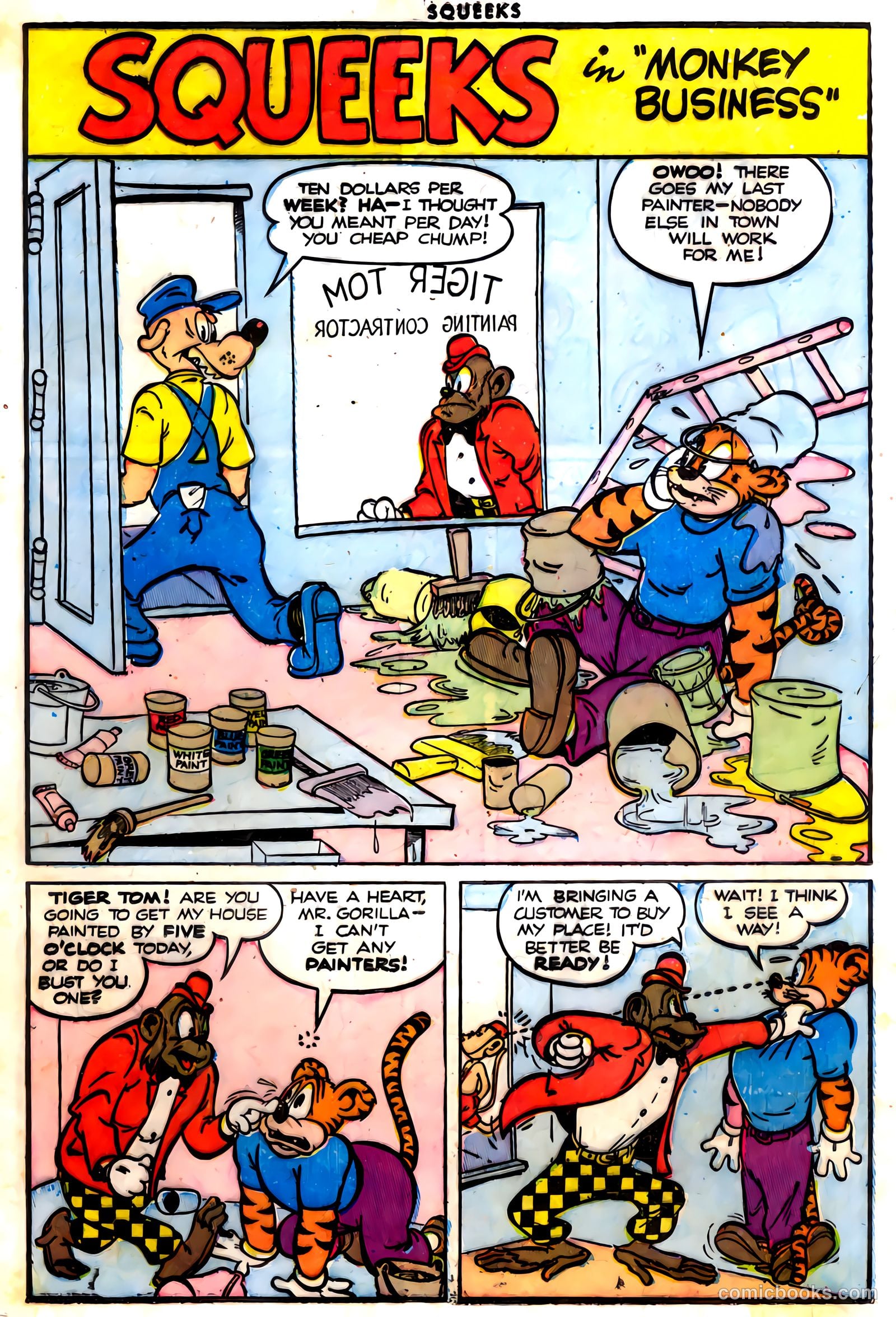 Squeeks #2 (1953, Lev Gleason Publications, Inc.) — page 21 of 36