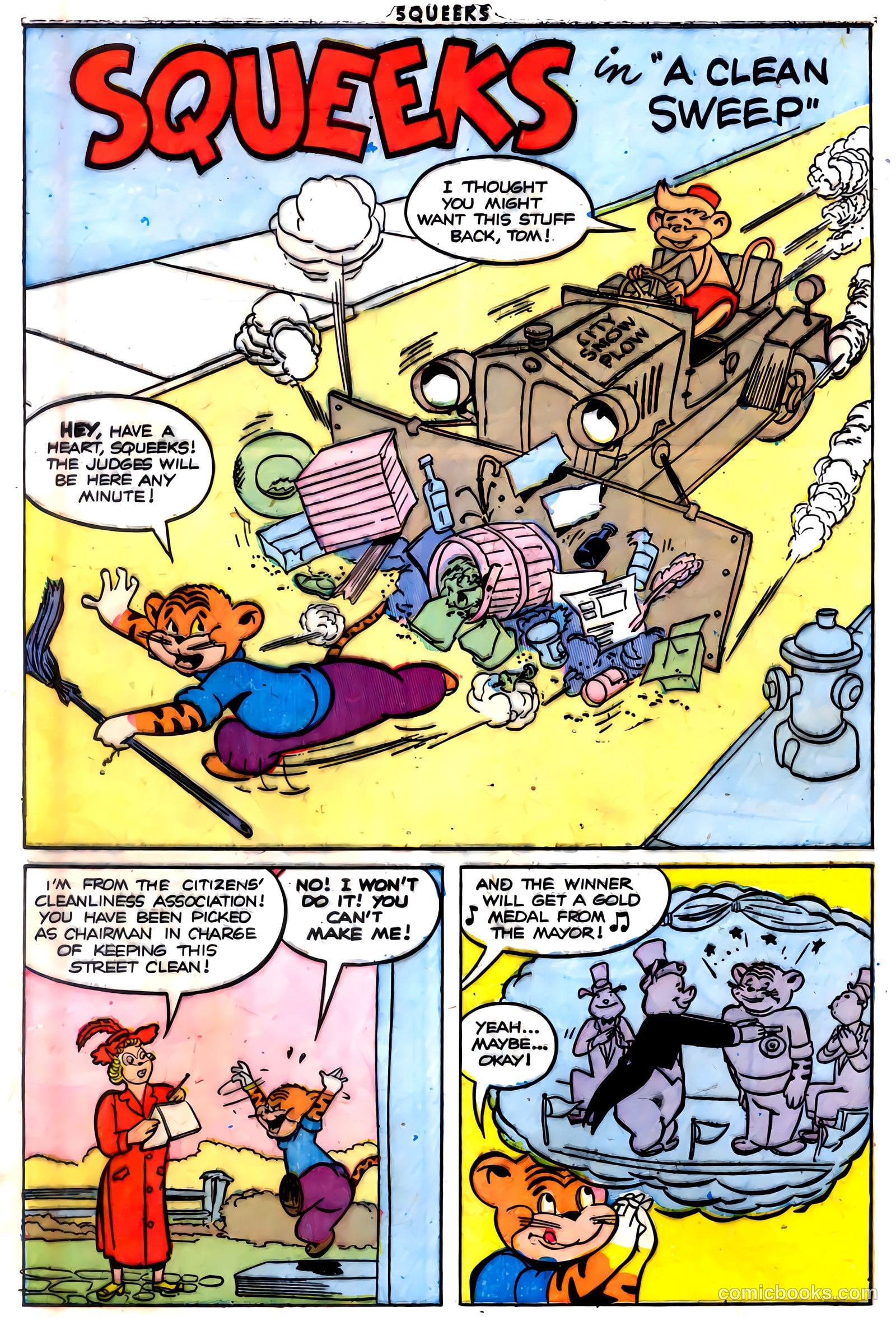 Squeeks #2 (1953, Lev Gleason Publications, Inc.) — page 28 of 36