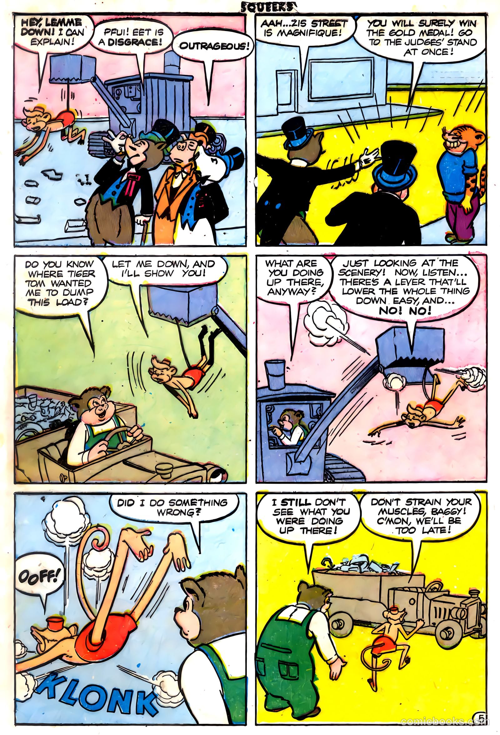 Squeeks #2 (1953, Lev Gleason Publications, Inc.) — page 32 of 36