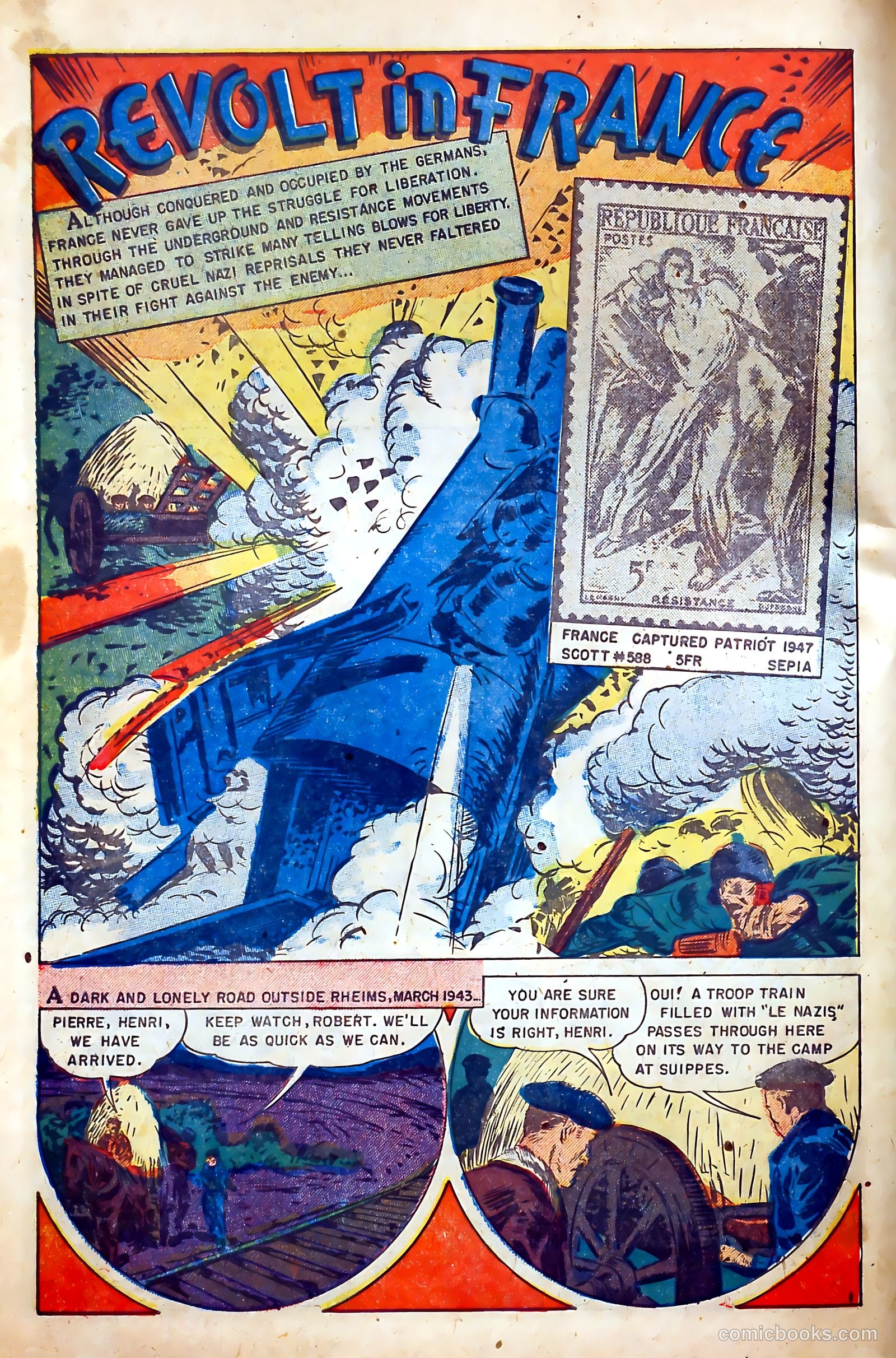 Stamp Comics #5 (1952) — page 6 of 37