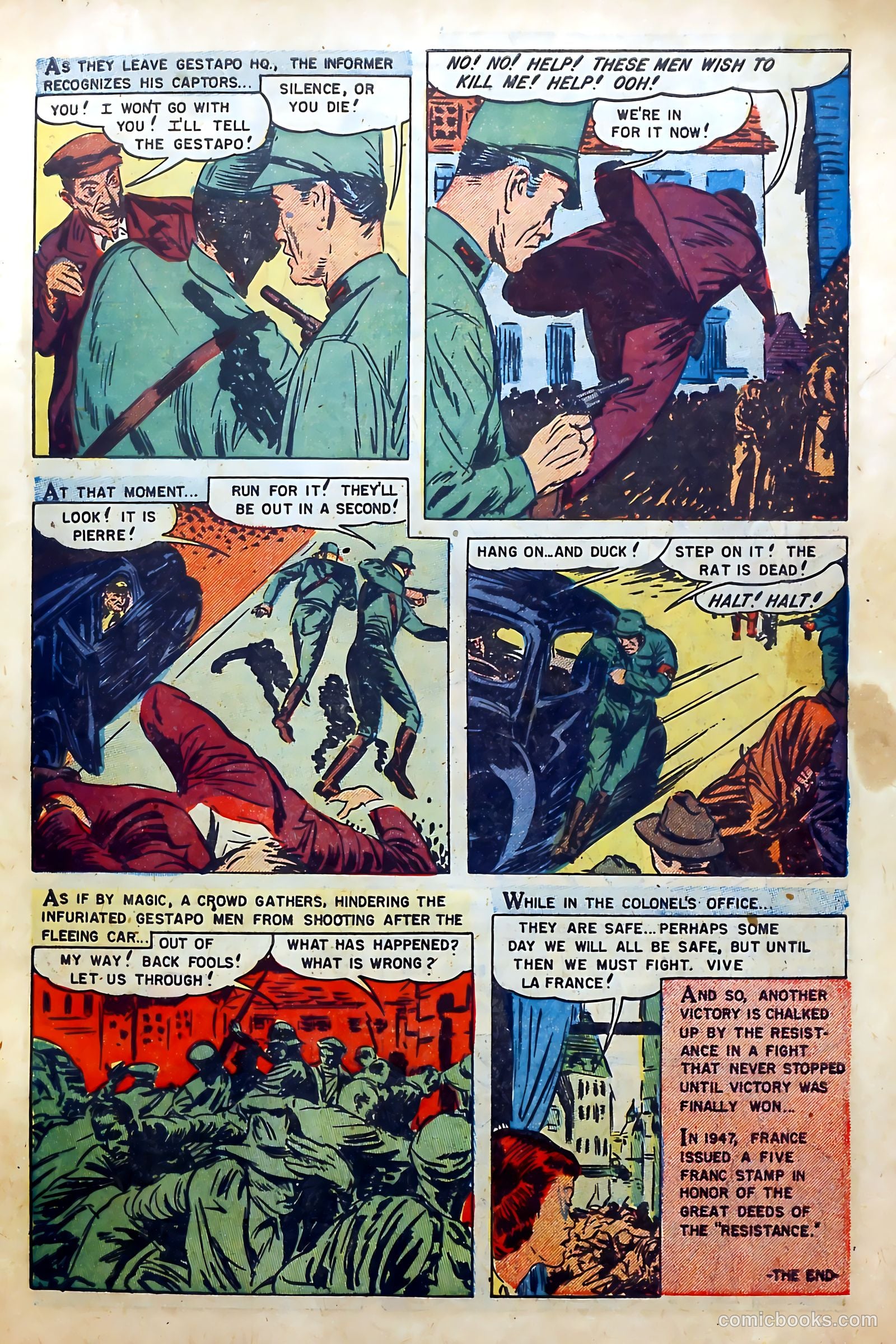 Stamp Comics #5 (1952) — page 9 of 37