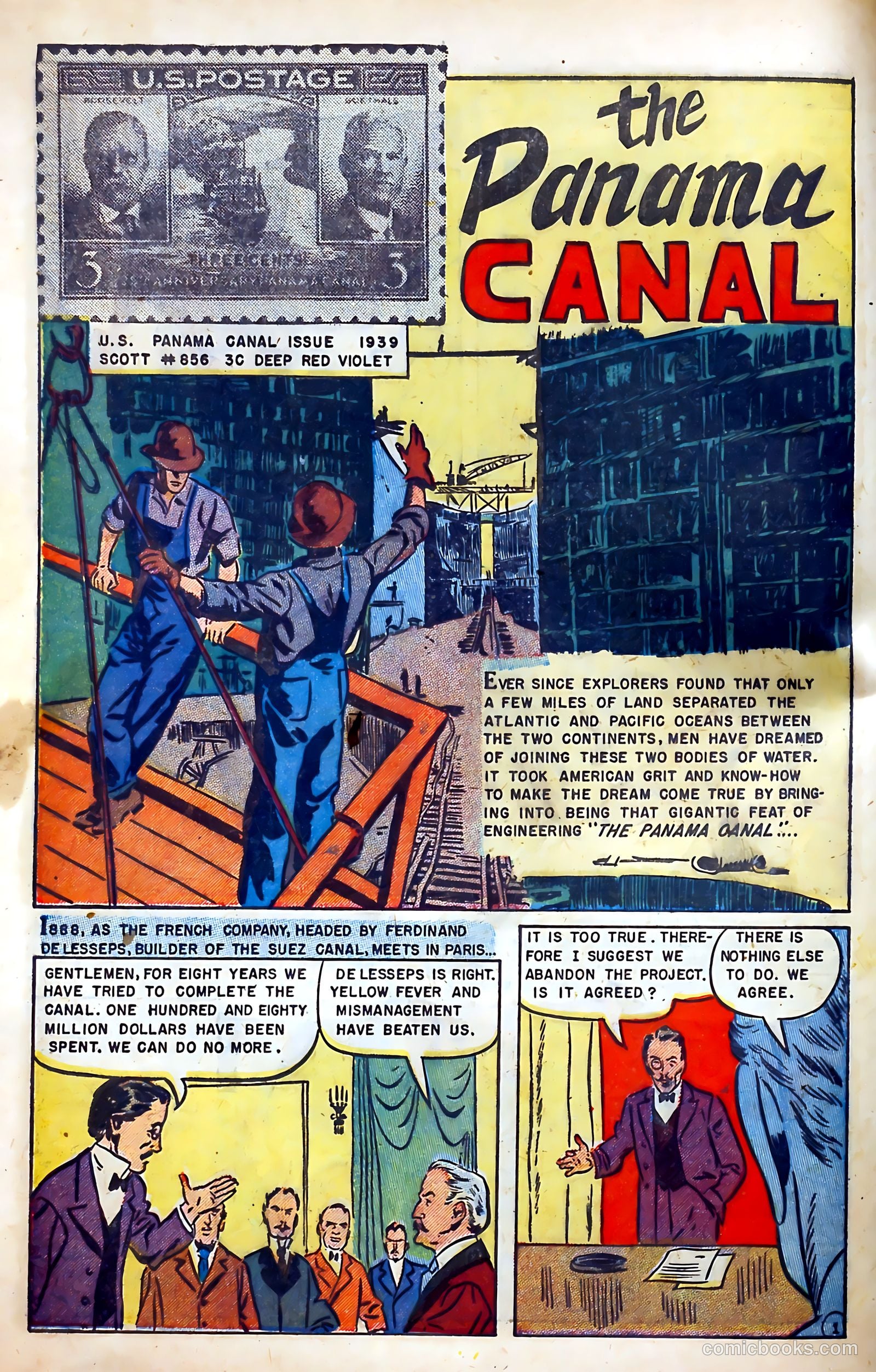 Stamp Comics #5 (1952) — page 10 of 37