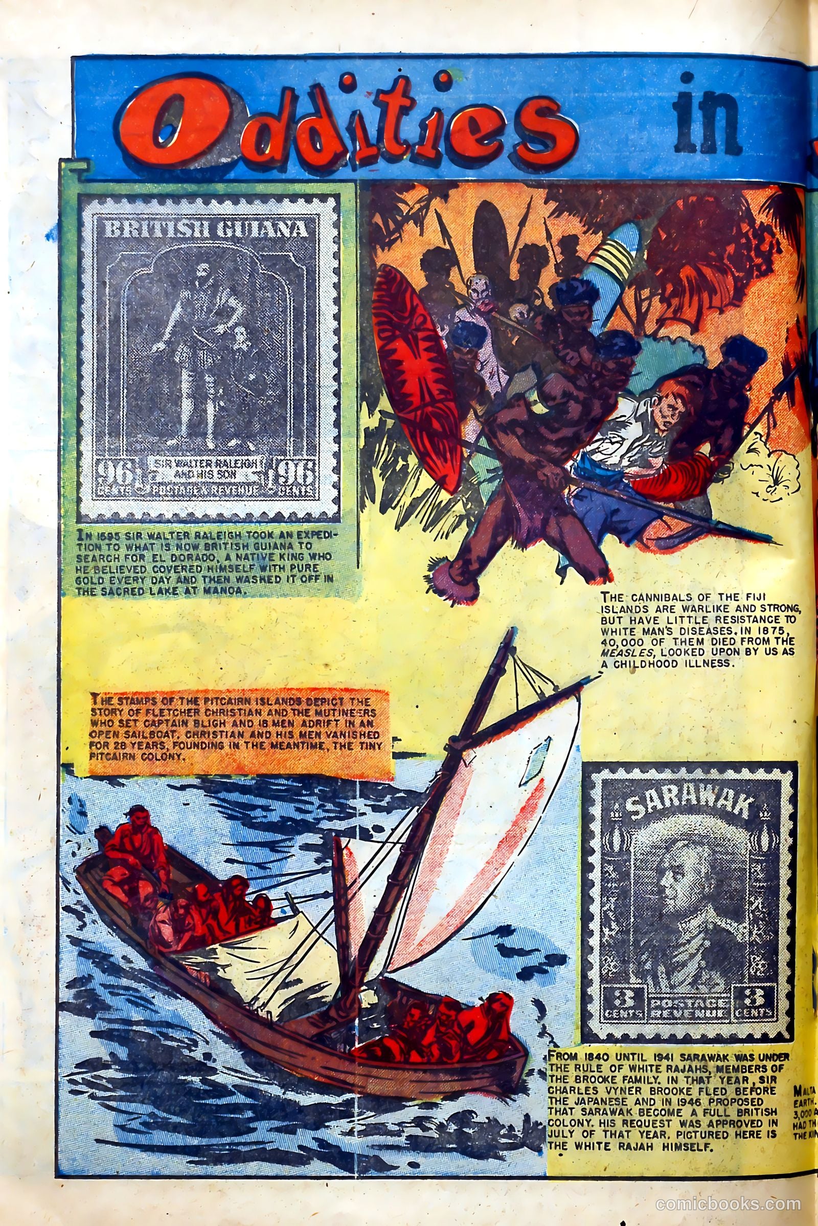 Stamp Comics #5 (1952) — page 18 of 37