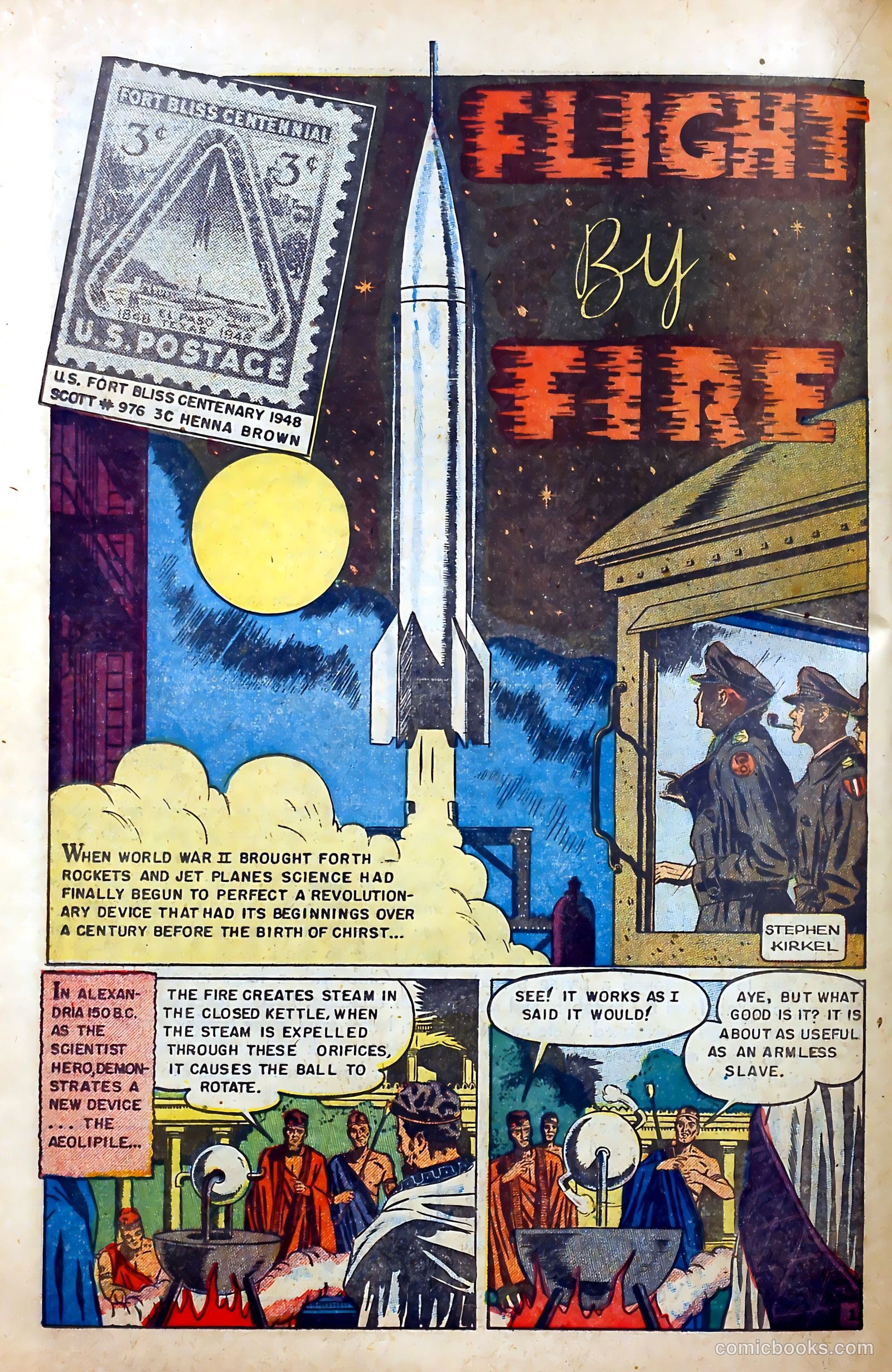 Stamp Comics #5 (1952) — page 22 of 37