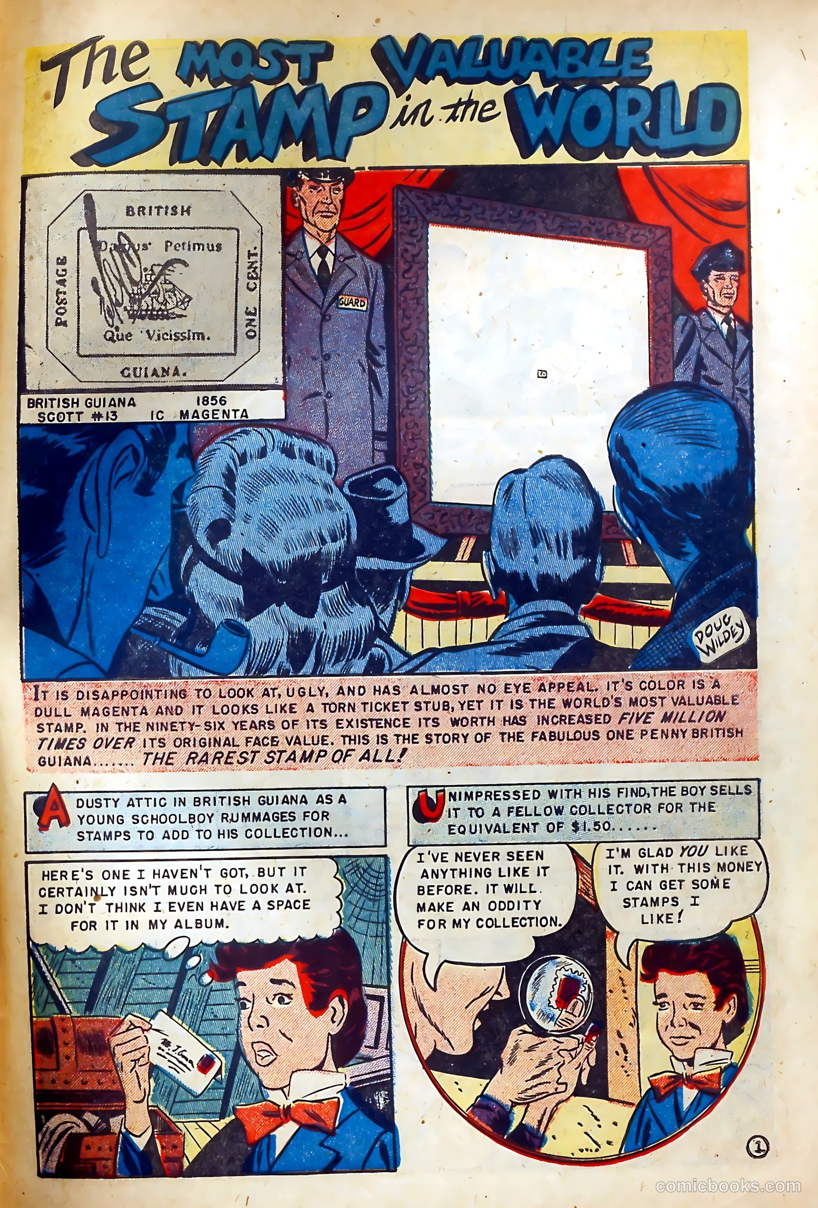 Stamp Comics #5 (1952) — page 33 of 37