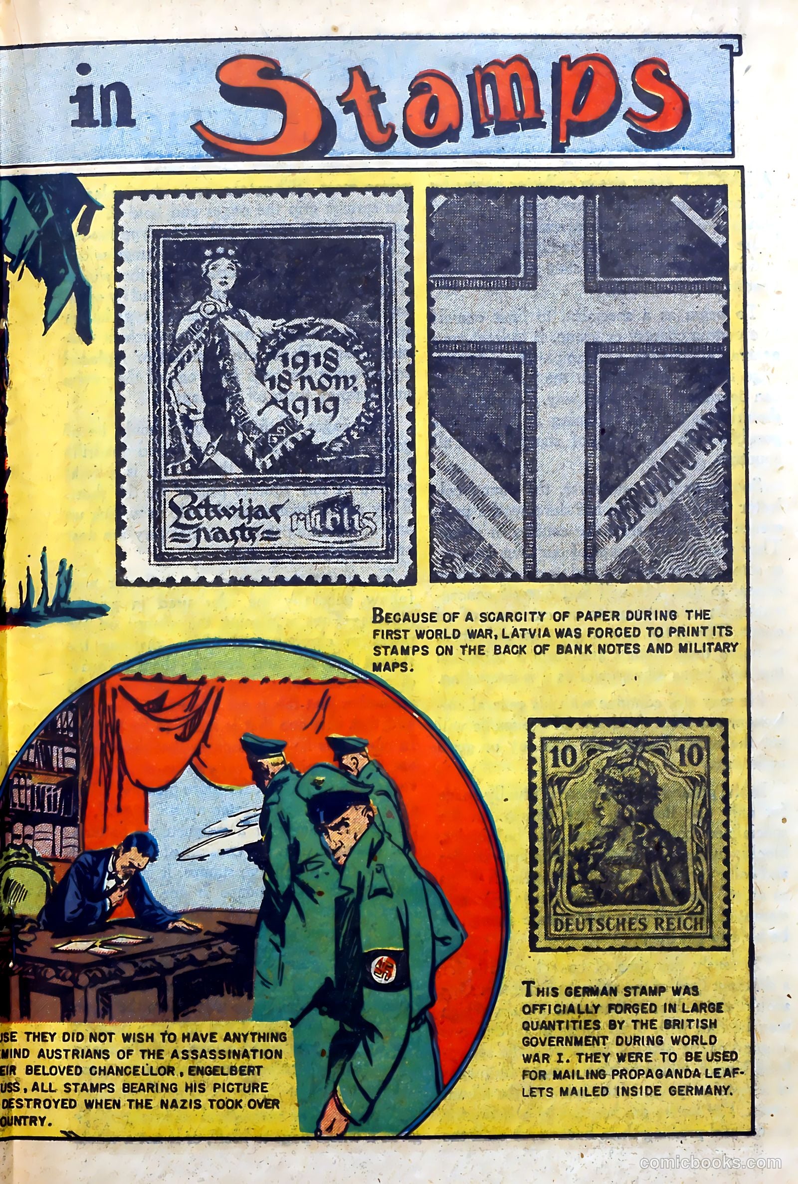 Stamp Comics #6 (1952) — page 19 of 37