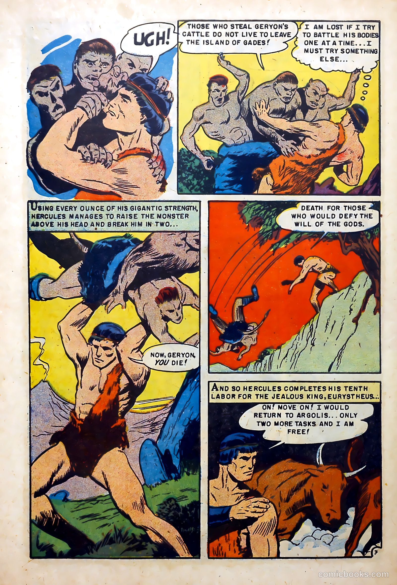 Stamp Comics #6 (1952) — page 28 of 37