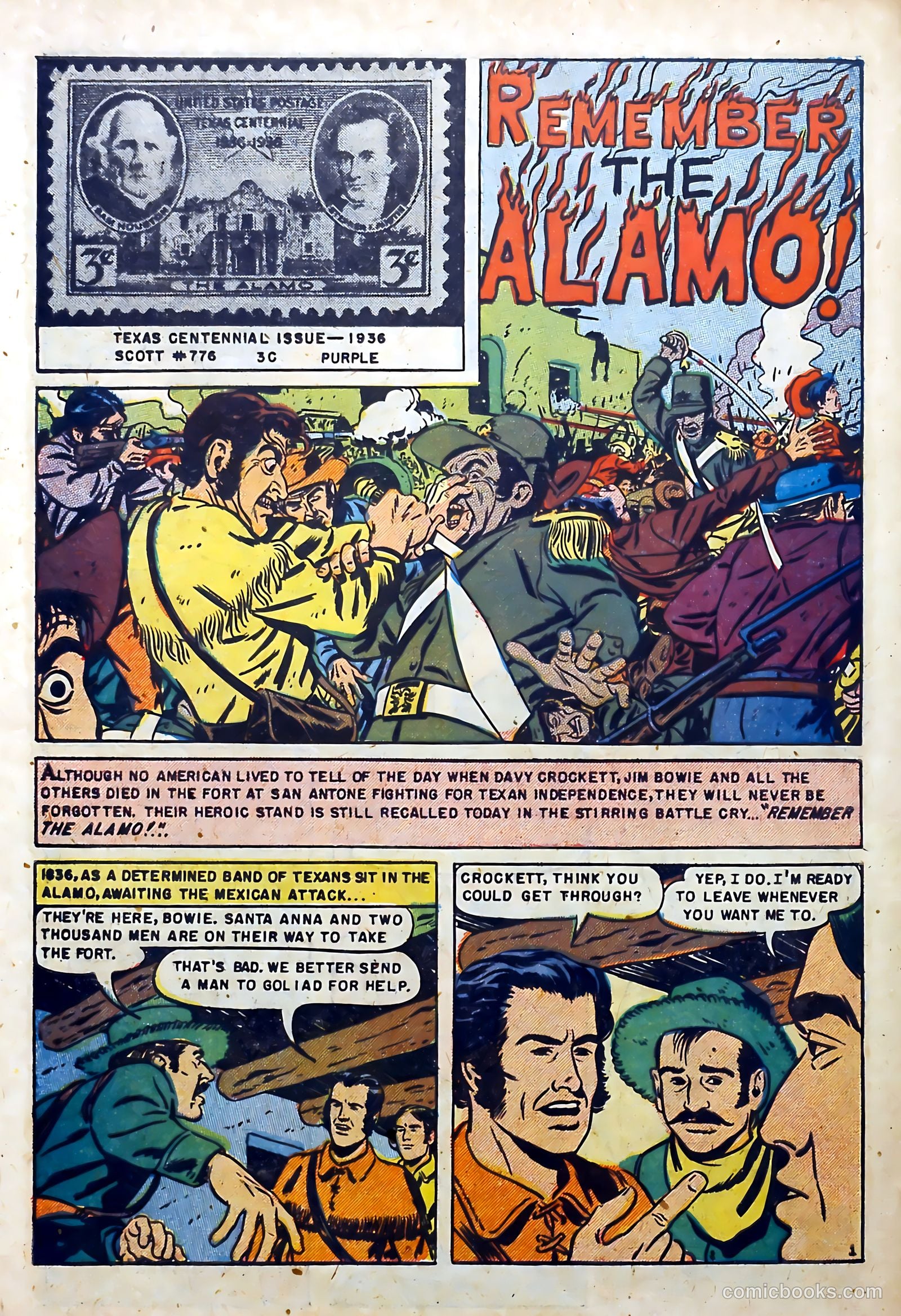 Stamp Comics #6 (1952) — page 30 of 37