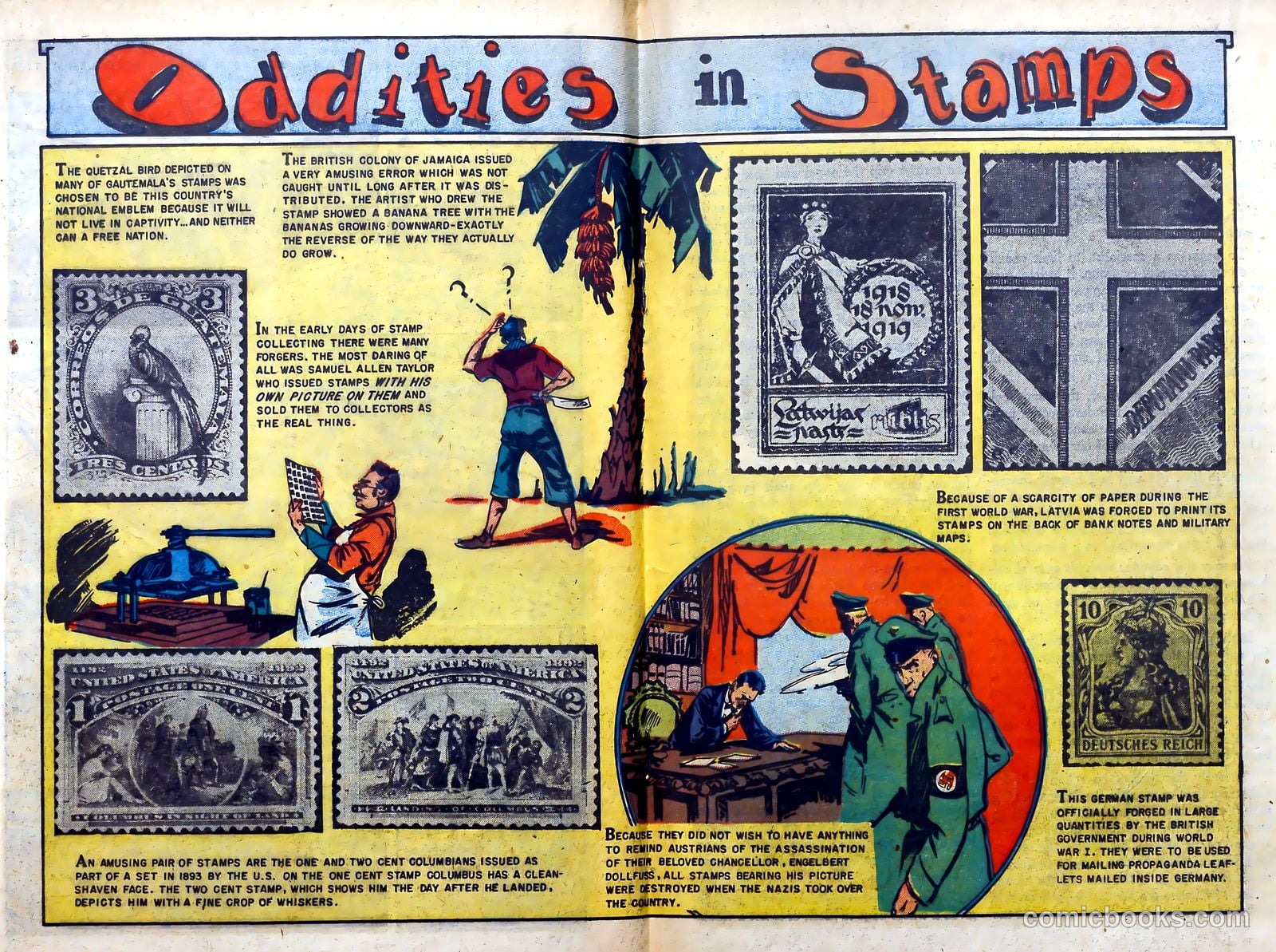 Stamp Comics #6 (1952) — page 37 of 37
