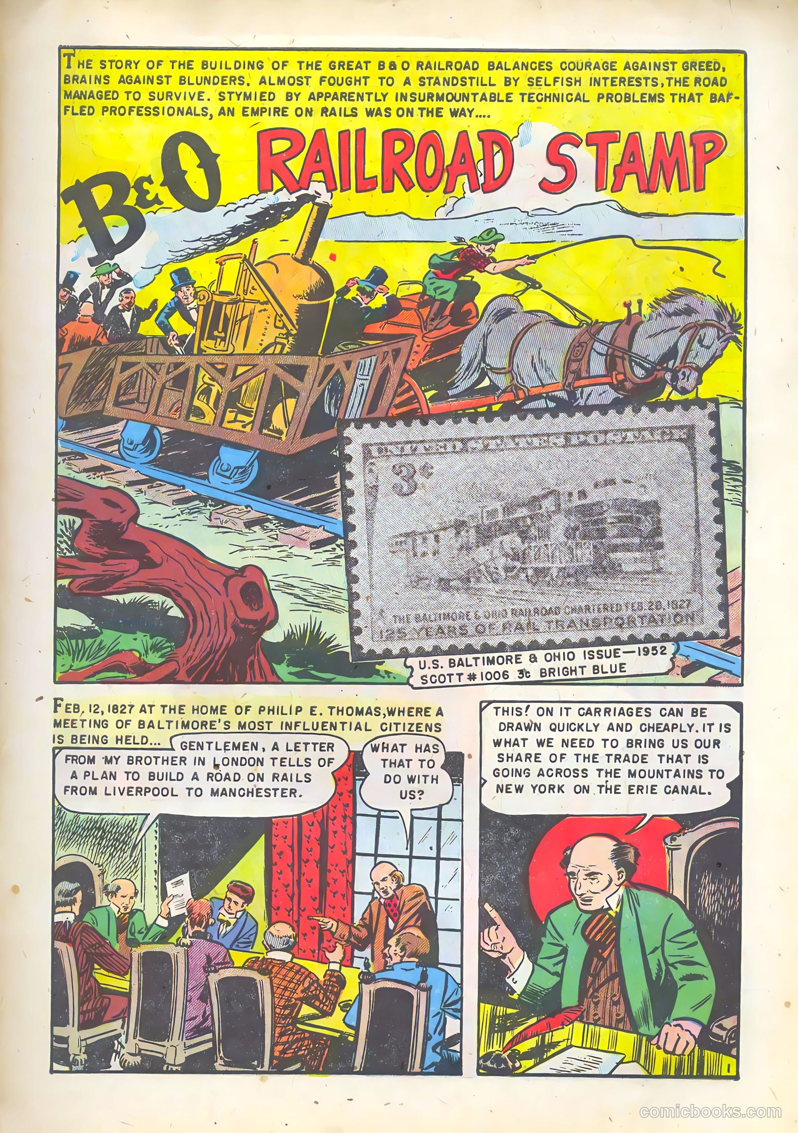 Stamp Comics #7 (1952) — page 3