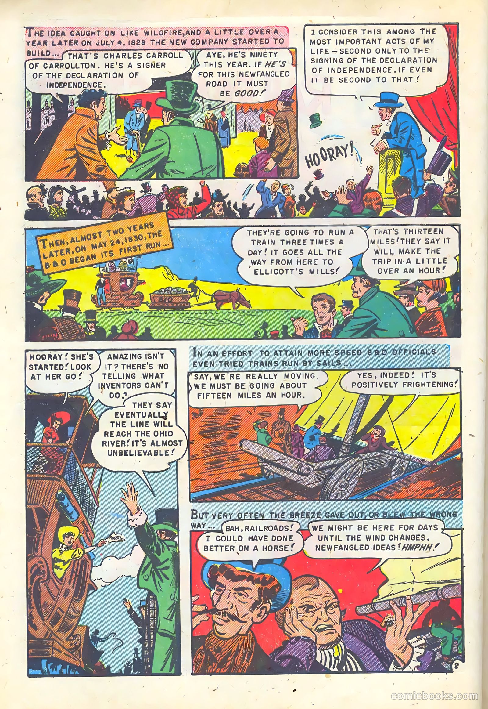 Stamp Comics #7 (1952) — page 4