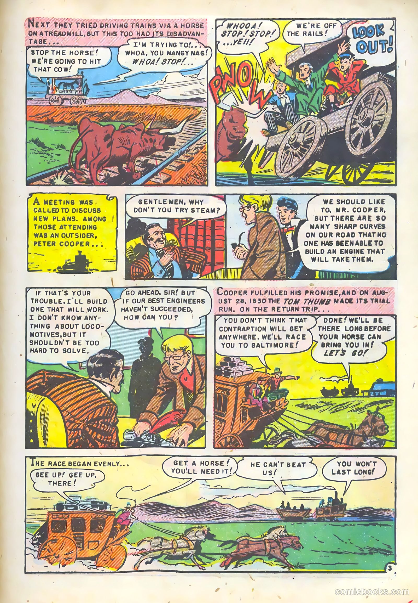 Stamp Comics #7 (1952) — page 5