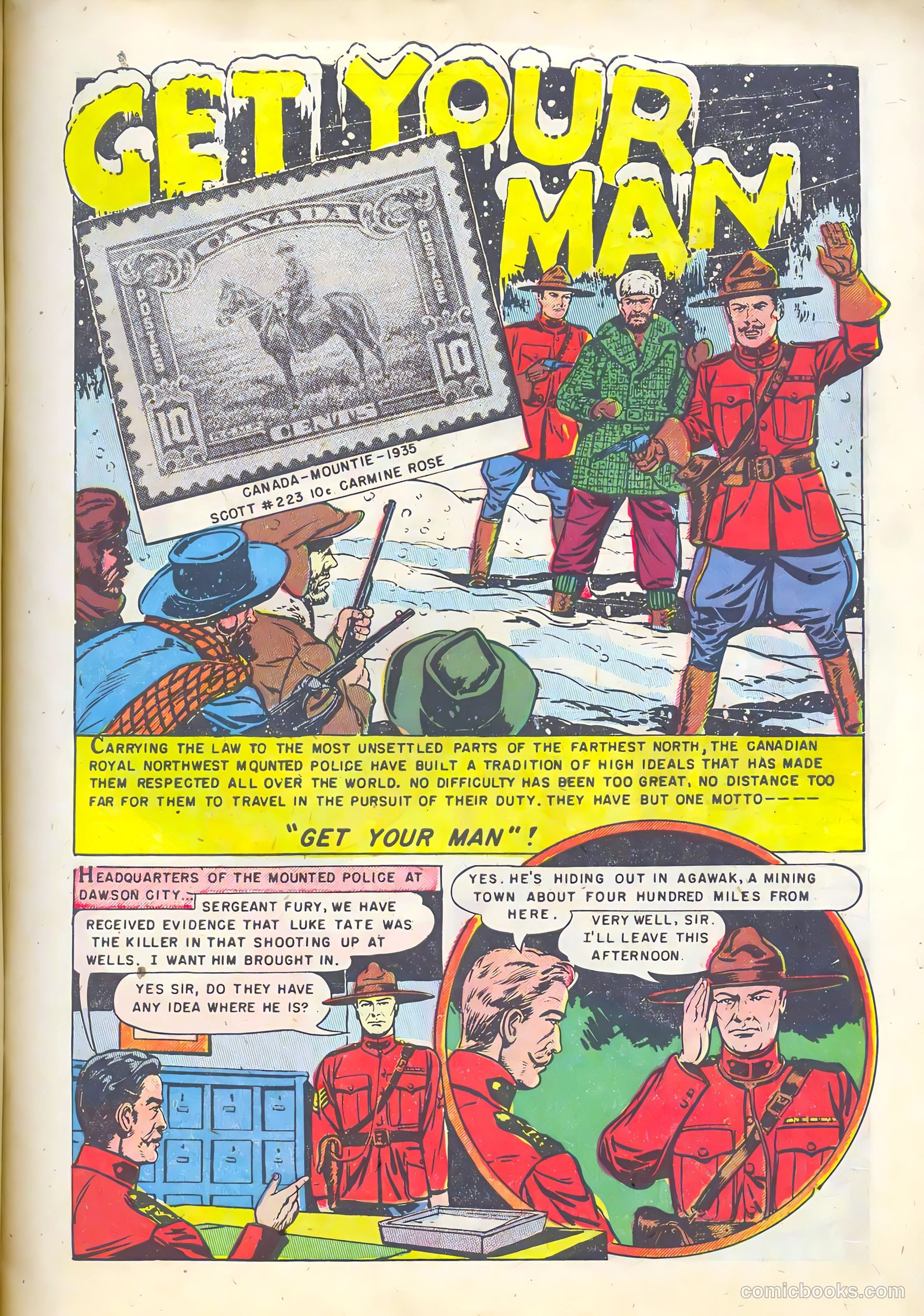 Stamp Comics #7 (1952) — page 7