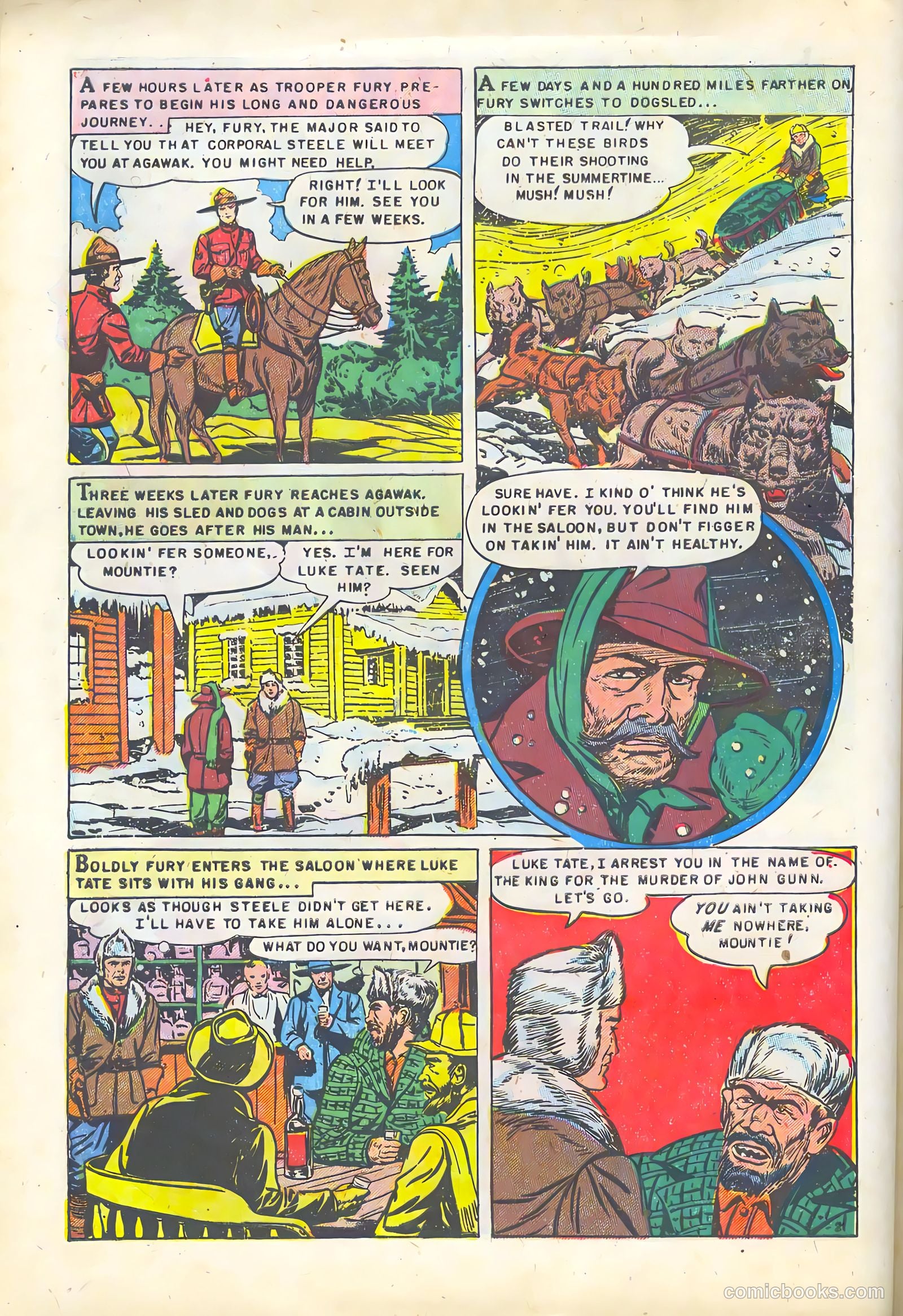 Stamp Comics #7 (1952) — page 8