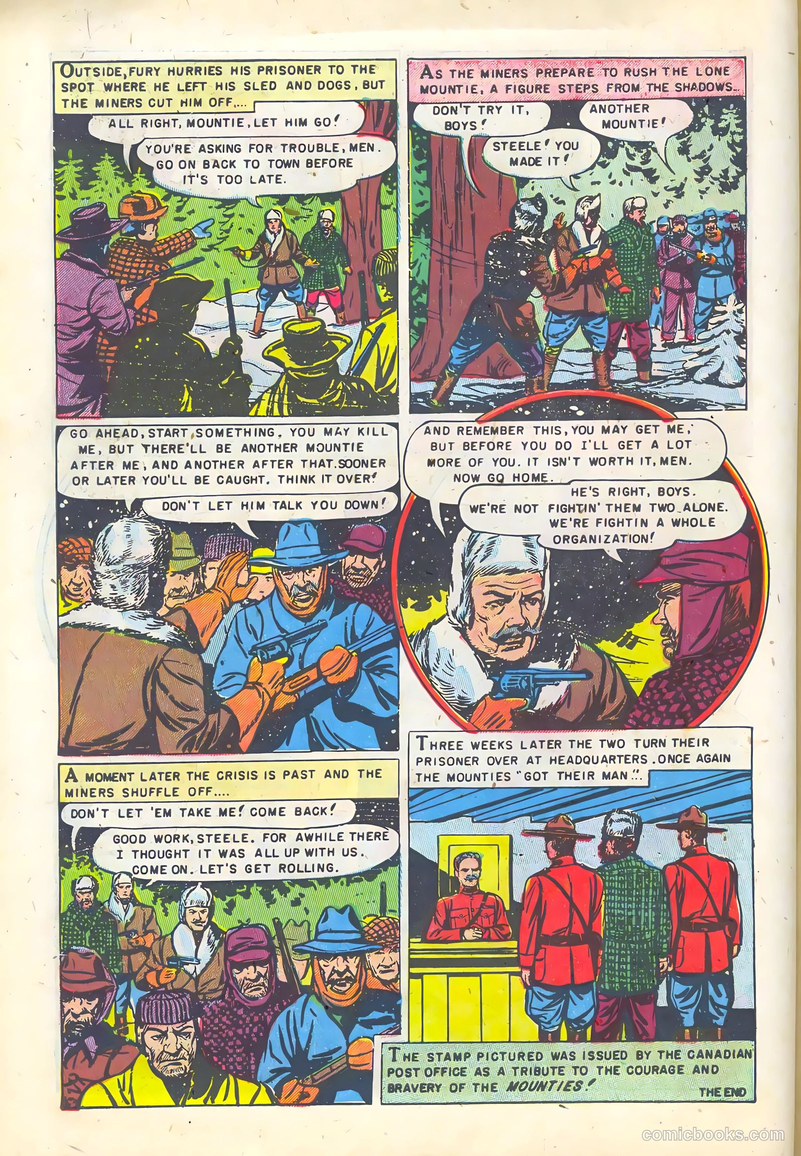 Stamp Comics #7 (1952) — page 10
