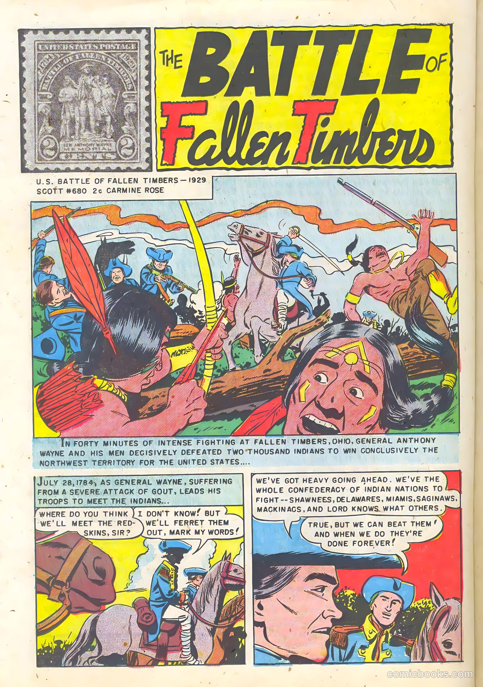Stamp Comics #7 (1952) — page 22