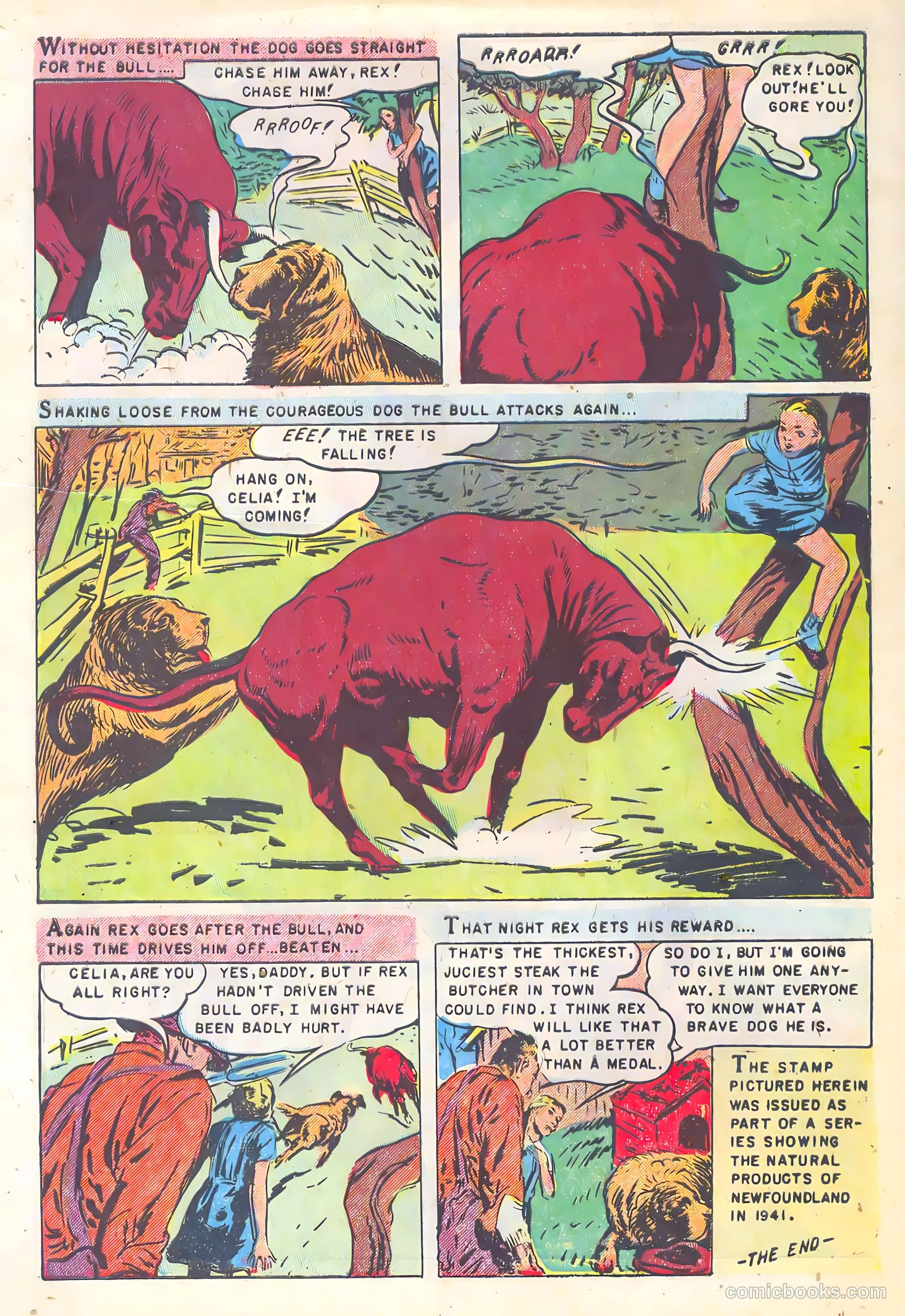 Stamp Comics #7 (1952) — page 32