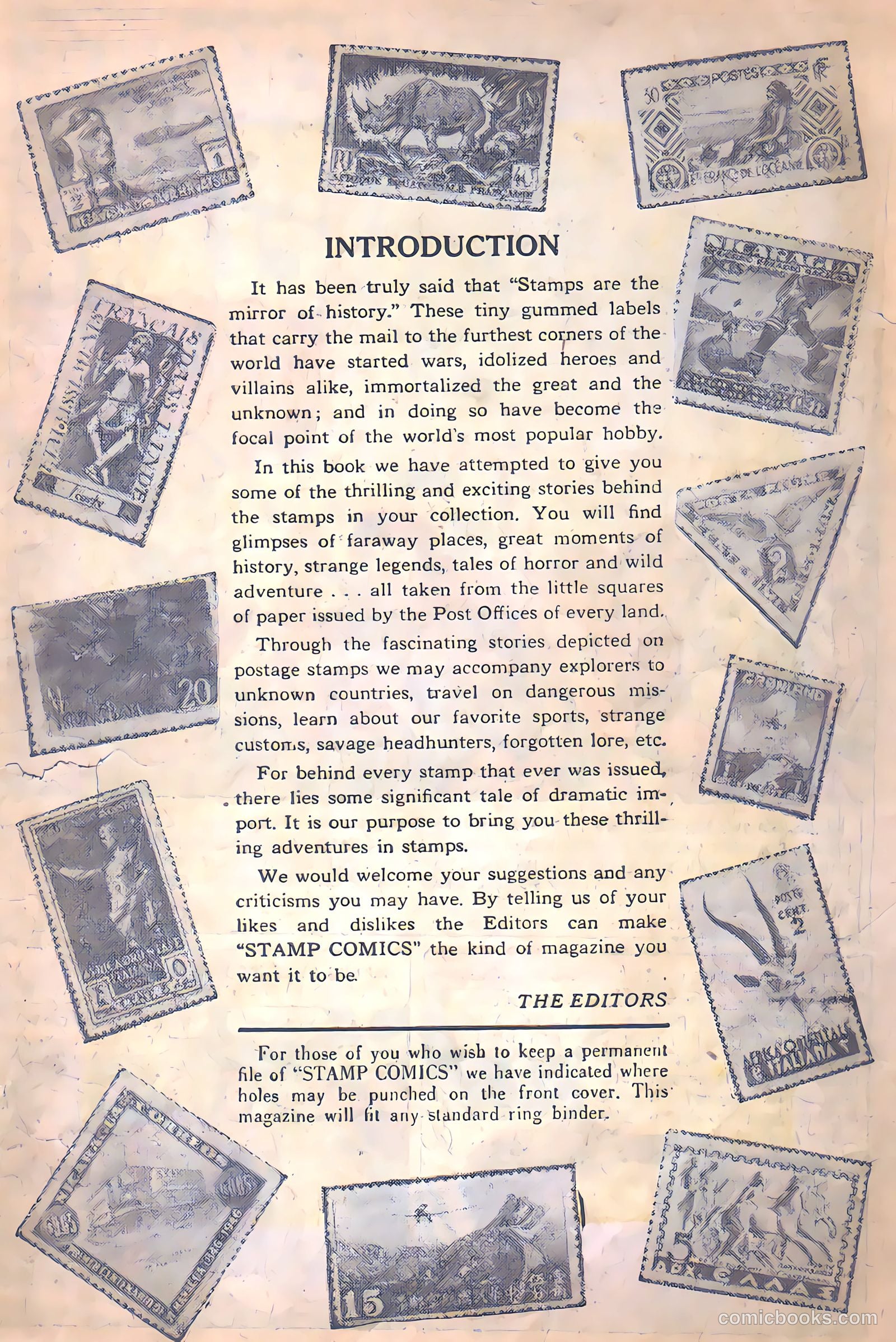 Stamps Comics #1 (1951) — page 3