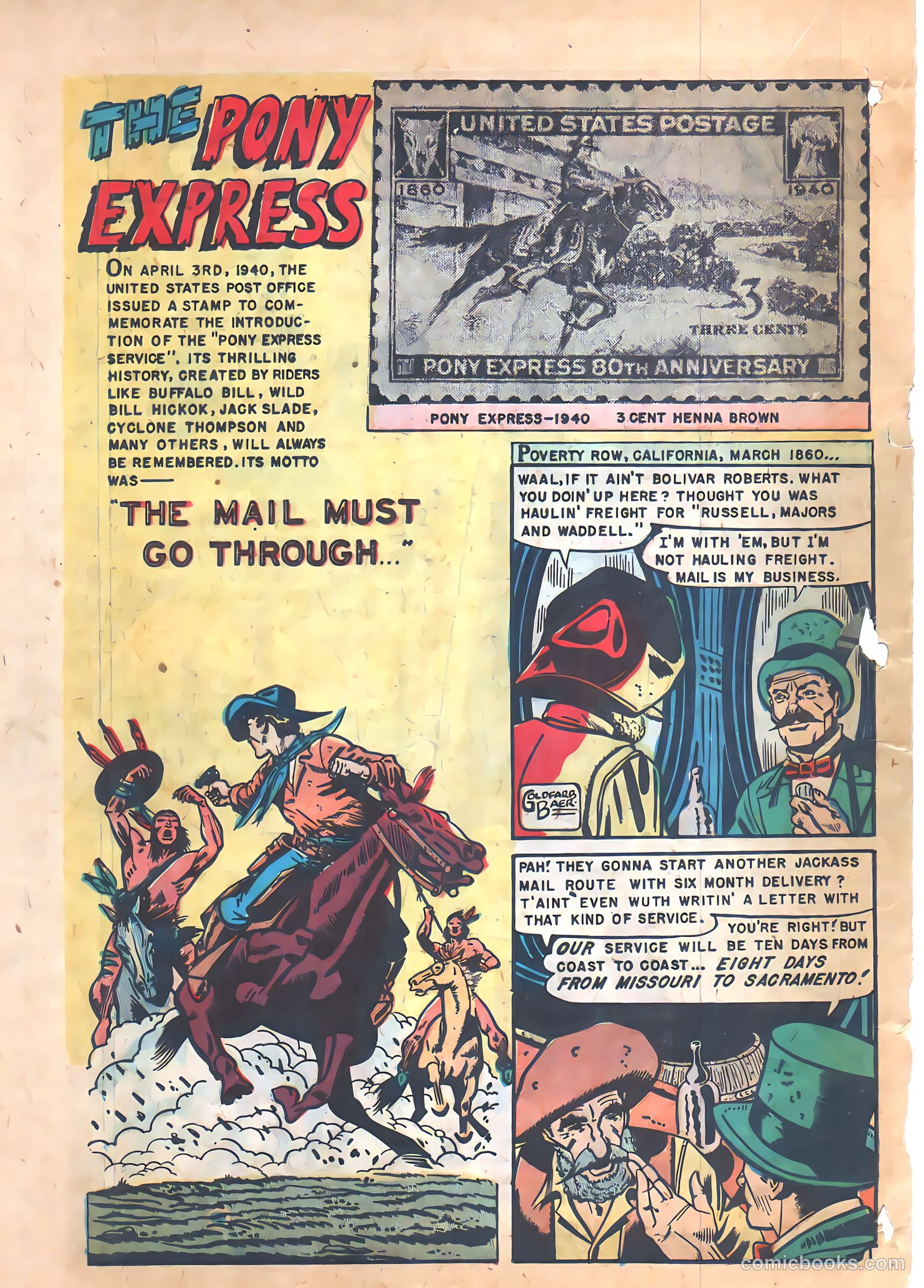 Stamps Comics #1 (1951) — page 20