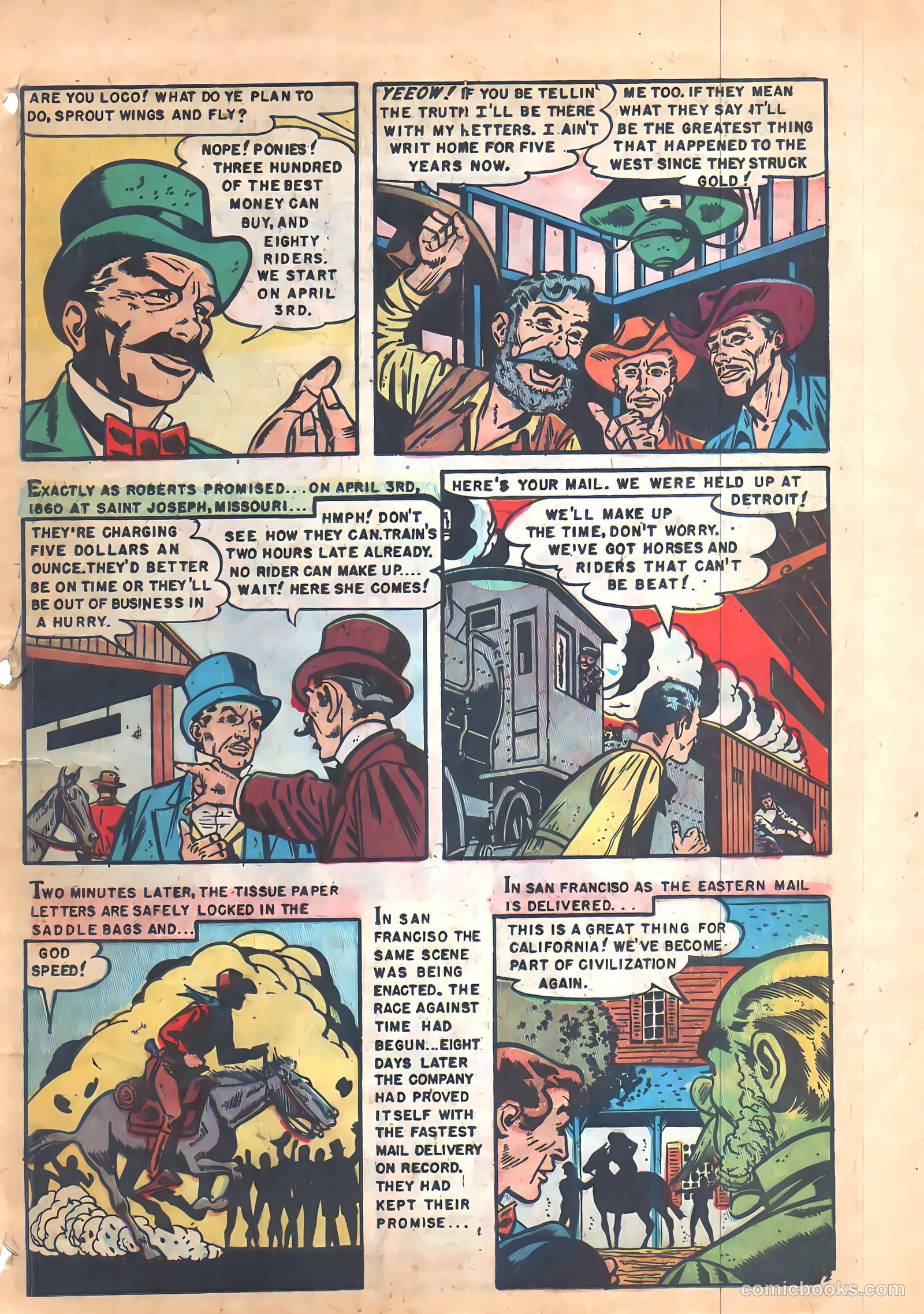 Stamps Comics #1 (1951) — page 21