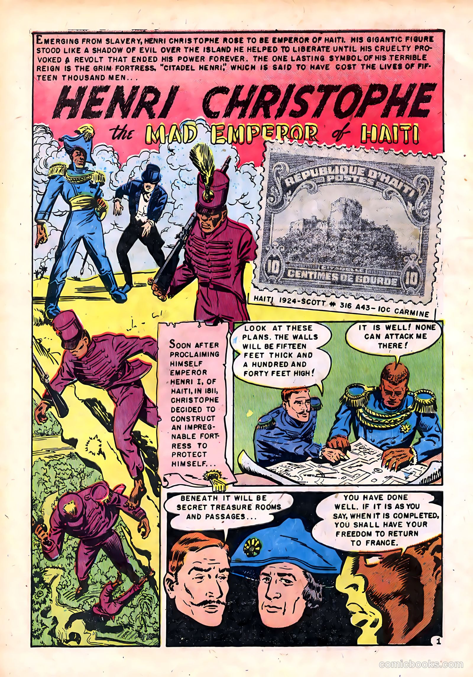 Stamps Comics #2 (1951) — page 8