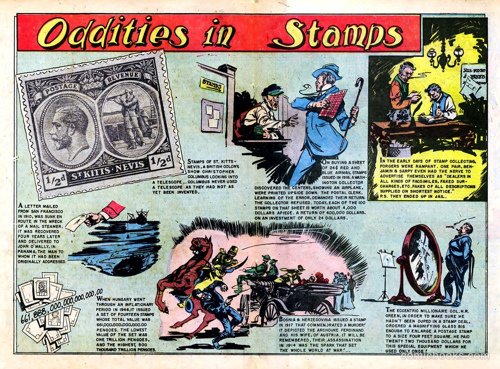Stamps Comics #2 (1951) — page 18
