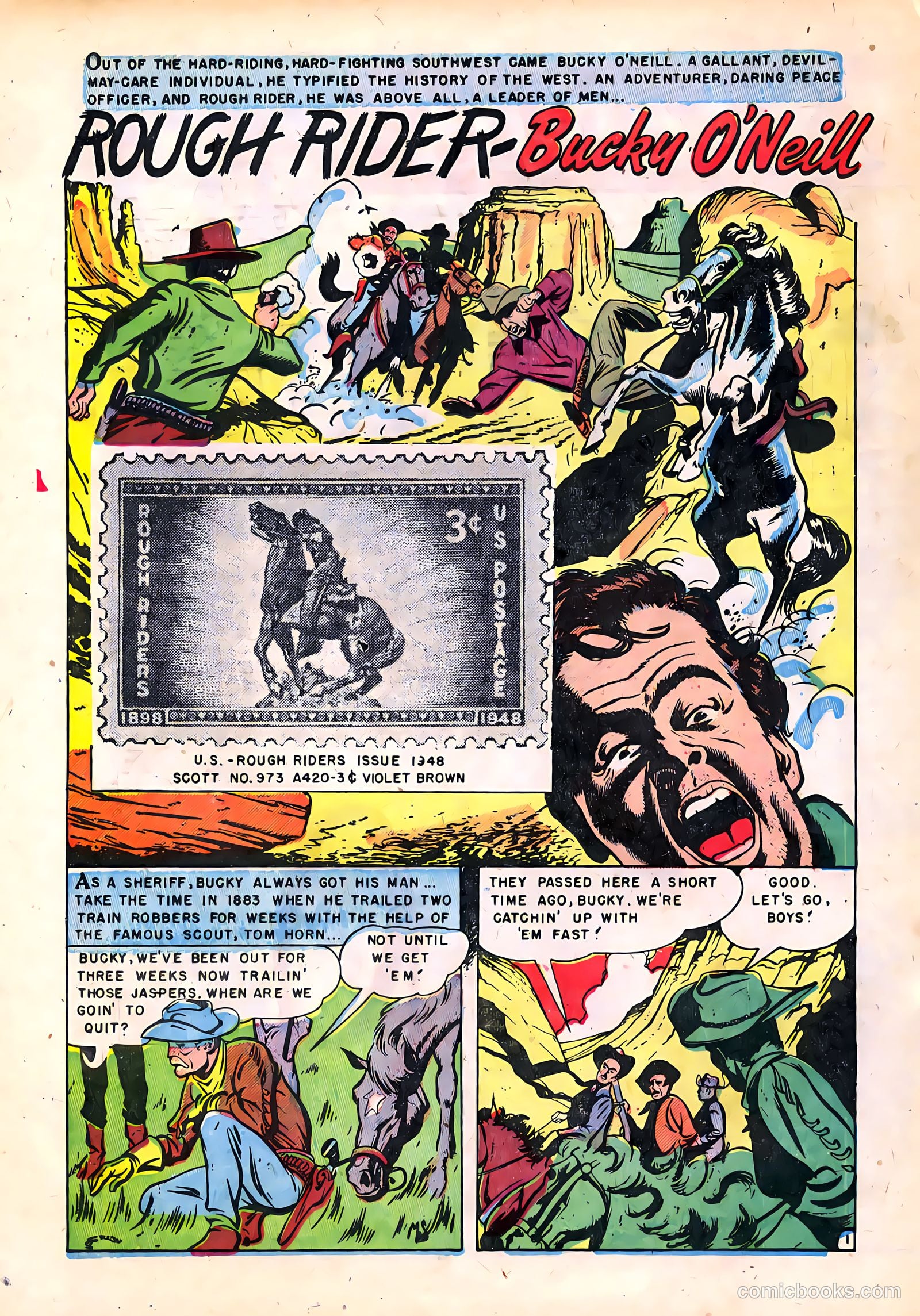 Stamps Comics #2 (1951) — page 19