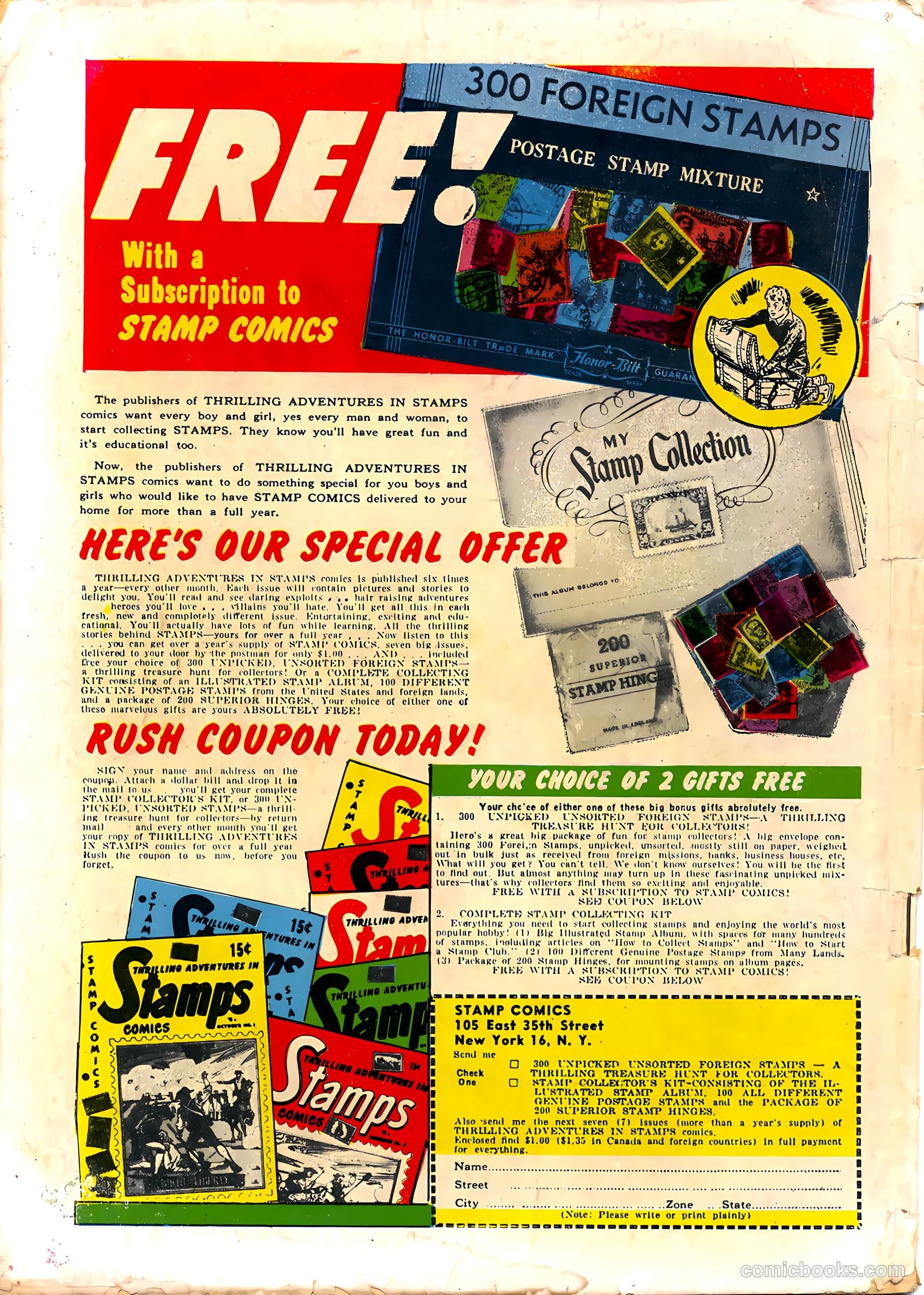 Stamps Comics #2 (1951) — page 35