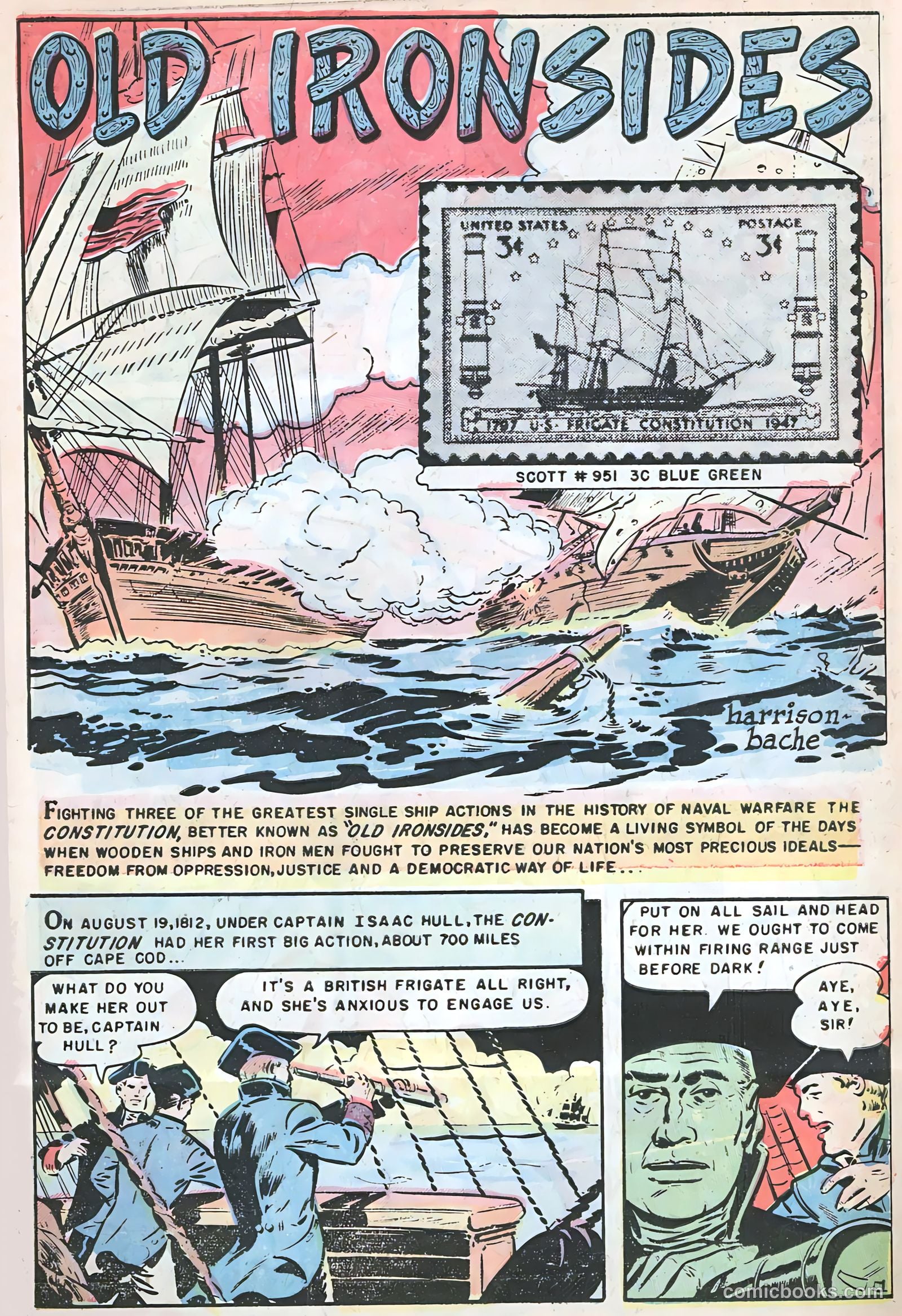 Stamps Comics #4 (1952) — page 7