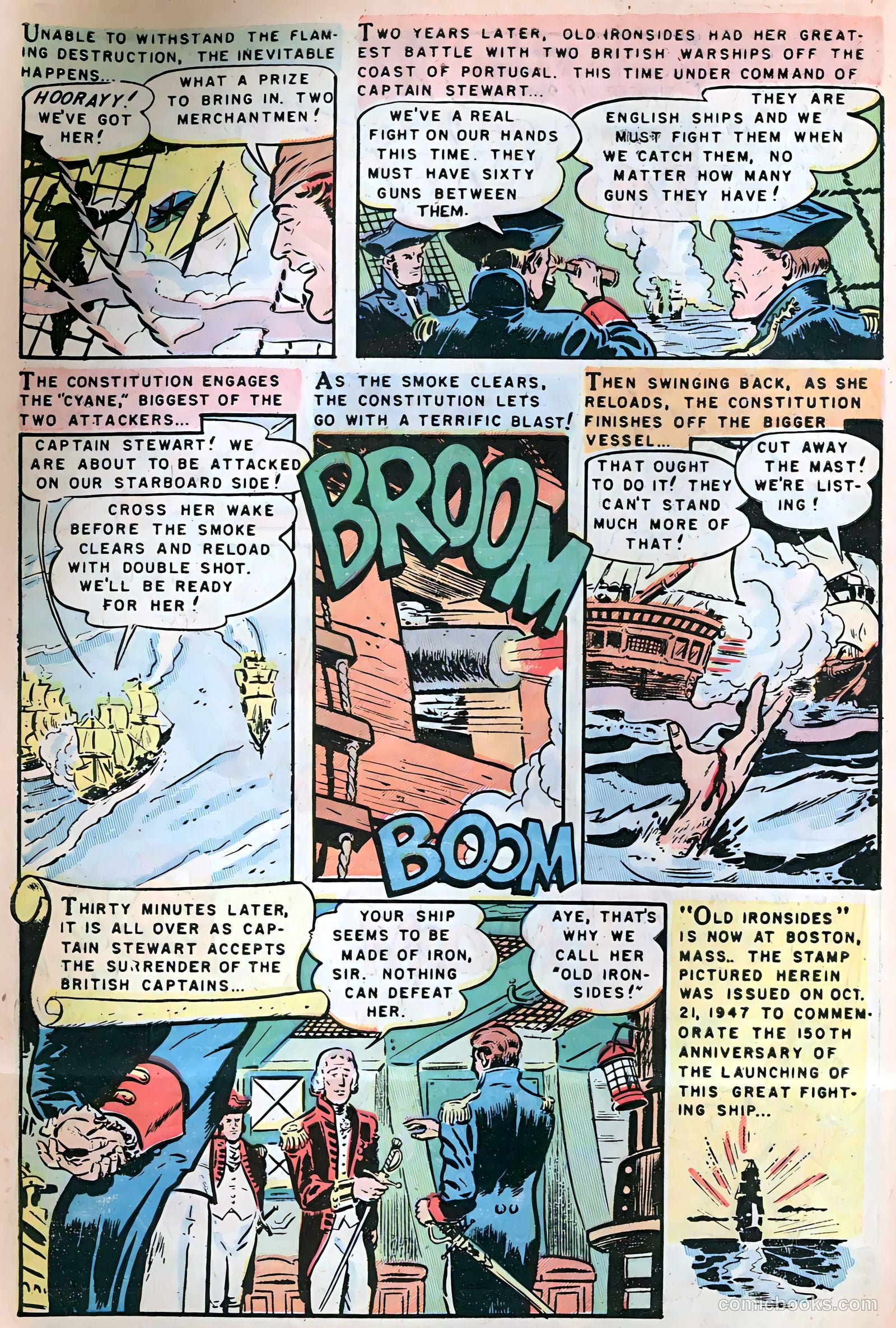Stamps Comics #4 (1952) — page 10