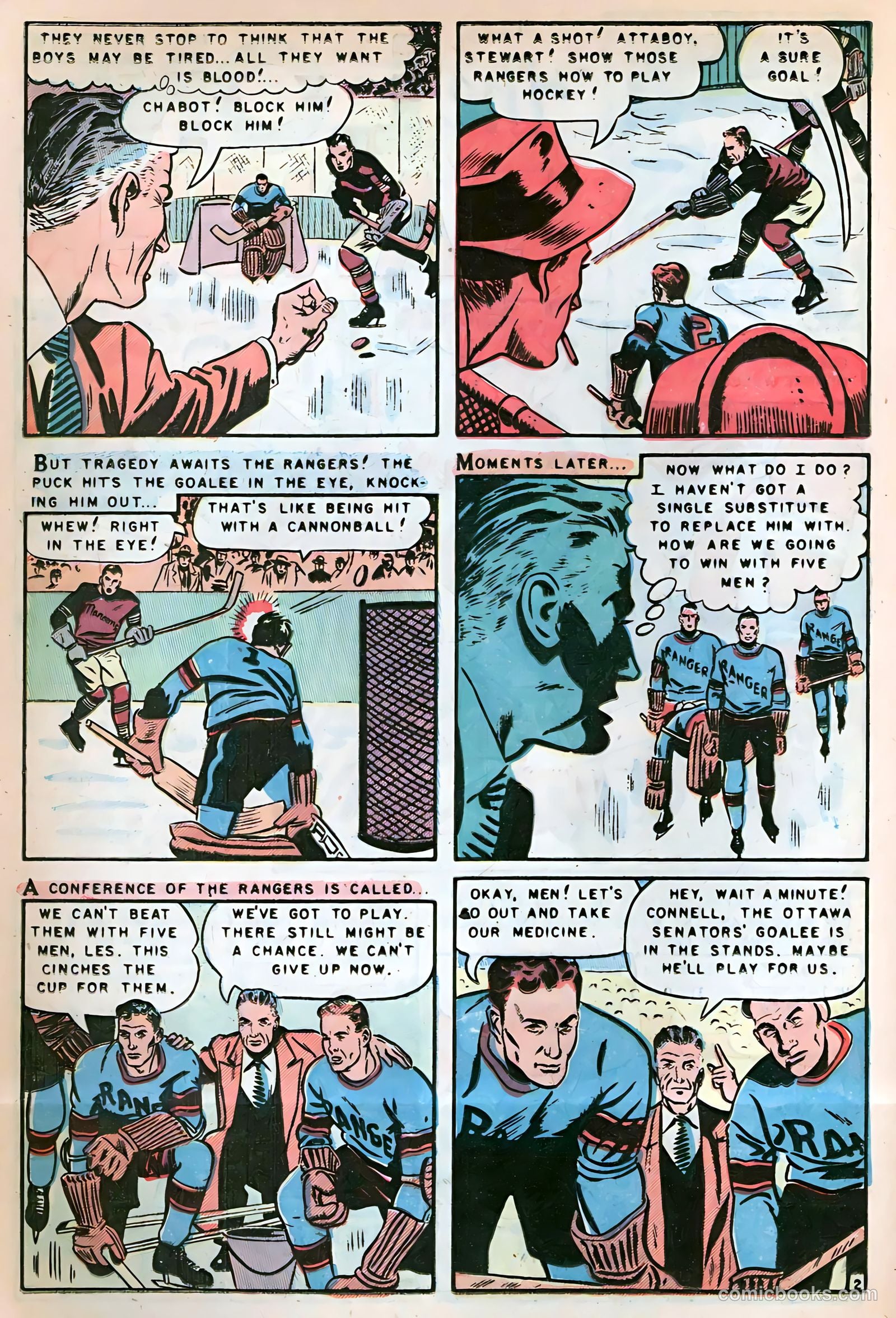 Stamps Comics #4 (1952) — page 12