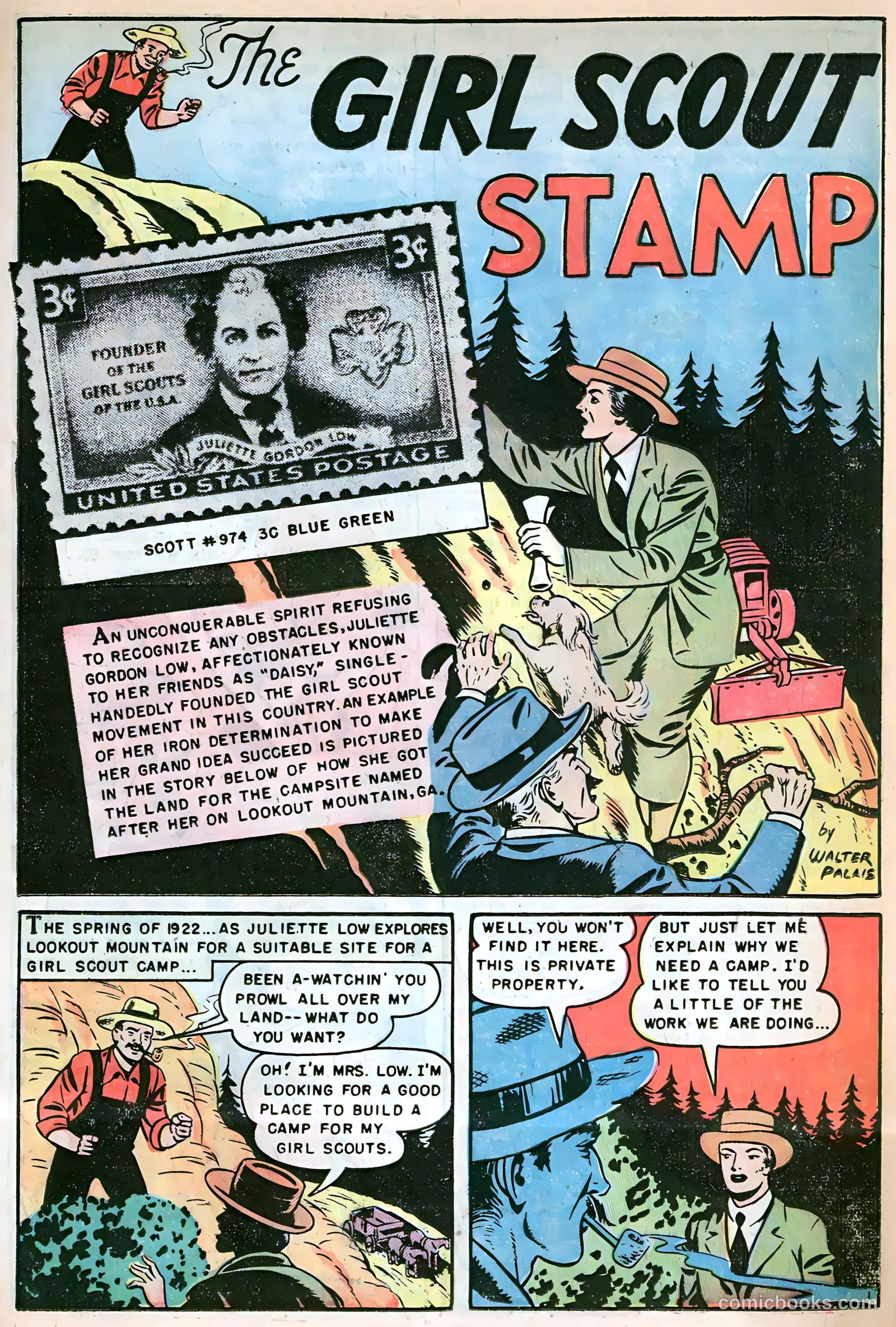 Stamps Comics #4 (1952) — page 15