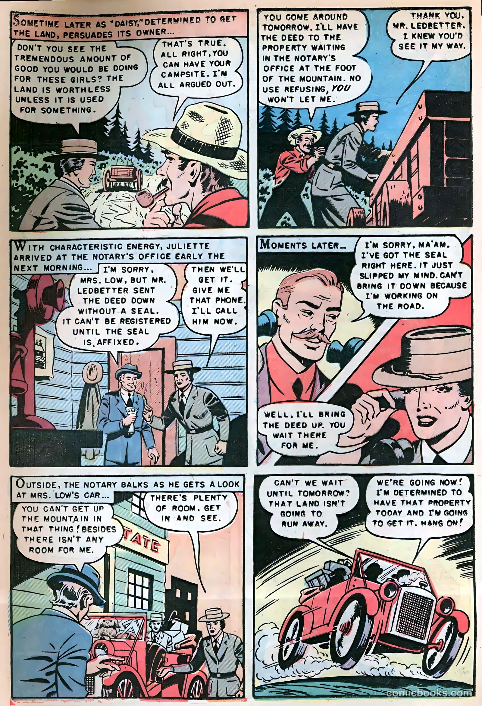 Stamps Comics #4 (1952) — page 16