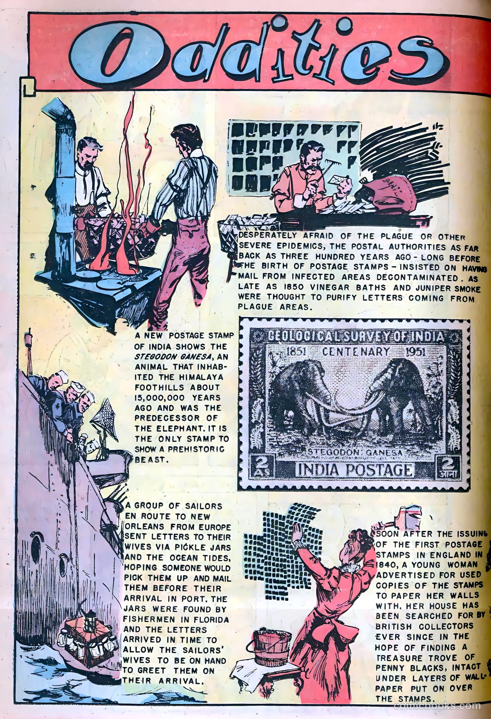 Stamps Comics #4 (1952) — page 18