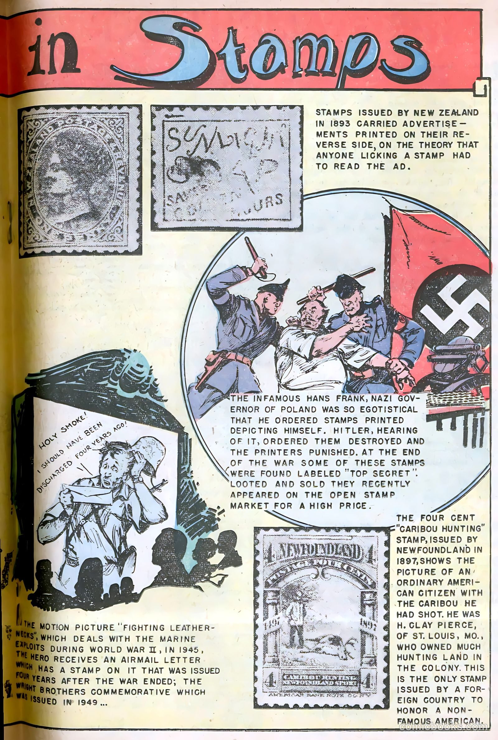 Stamps Comics #4 (1952) — page 19