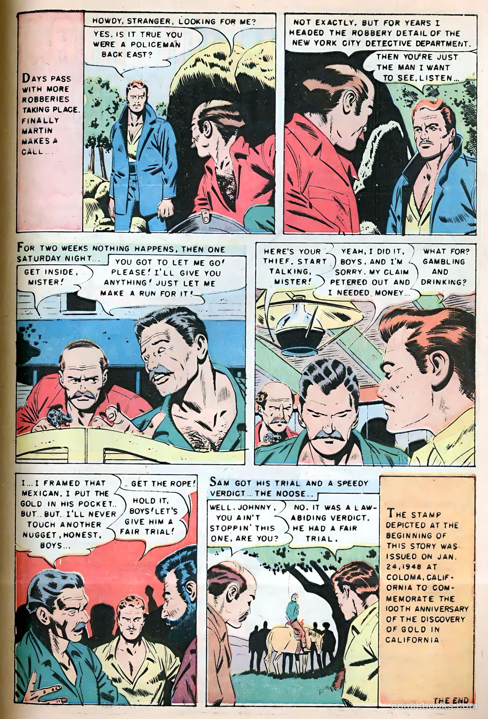 Stamps Comics #4 (1952) — page 29