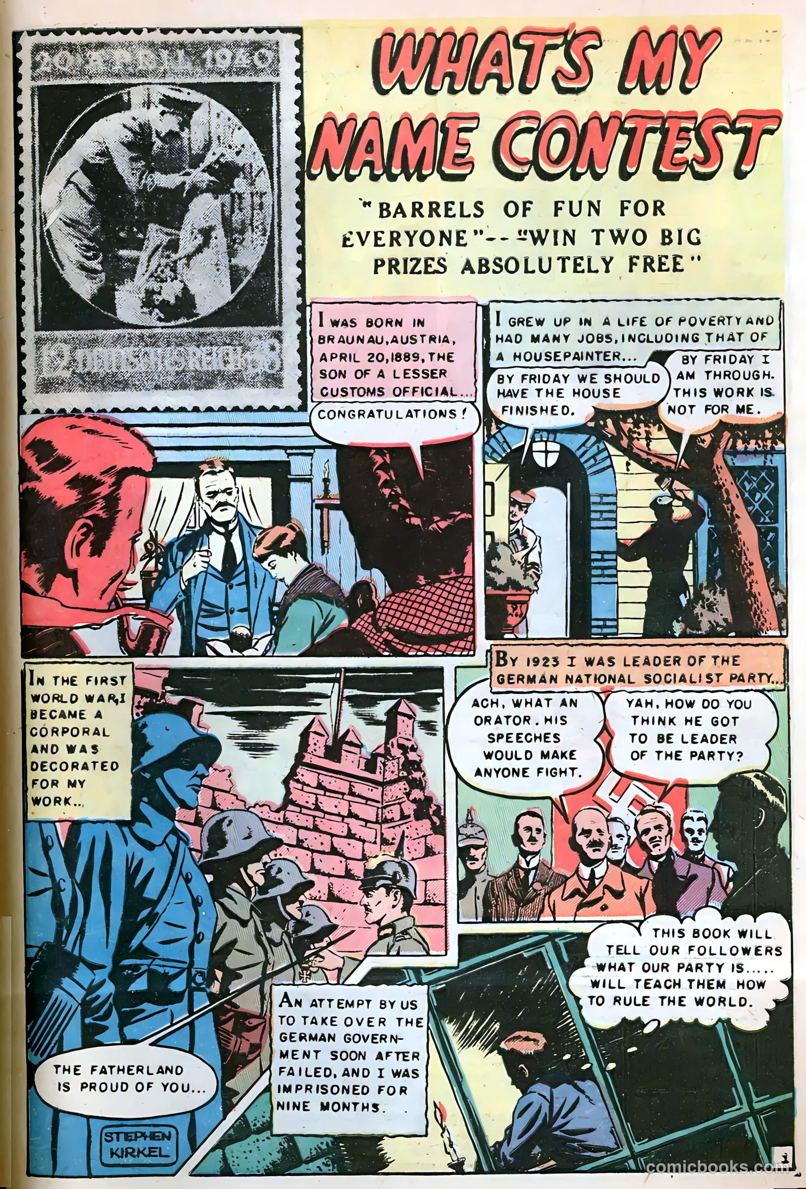 Stamps Comics #4 (1952) — page 33