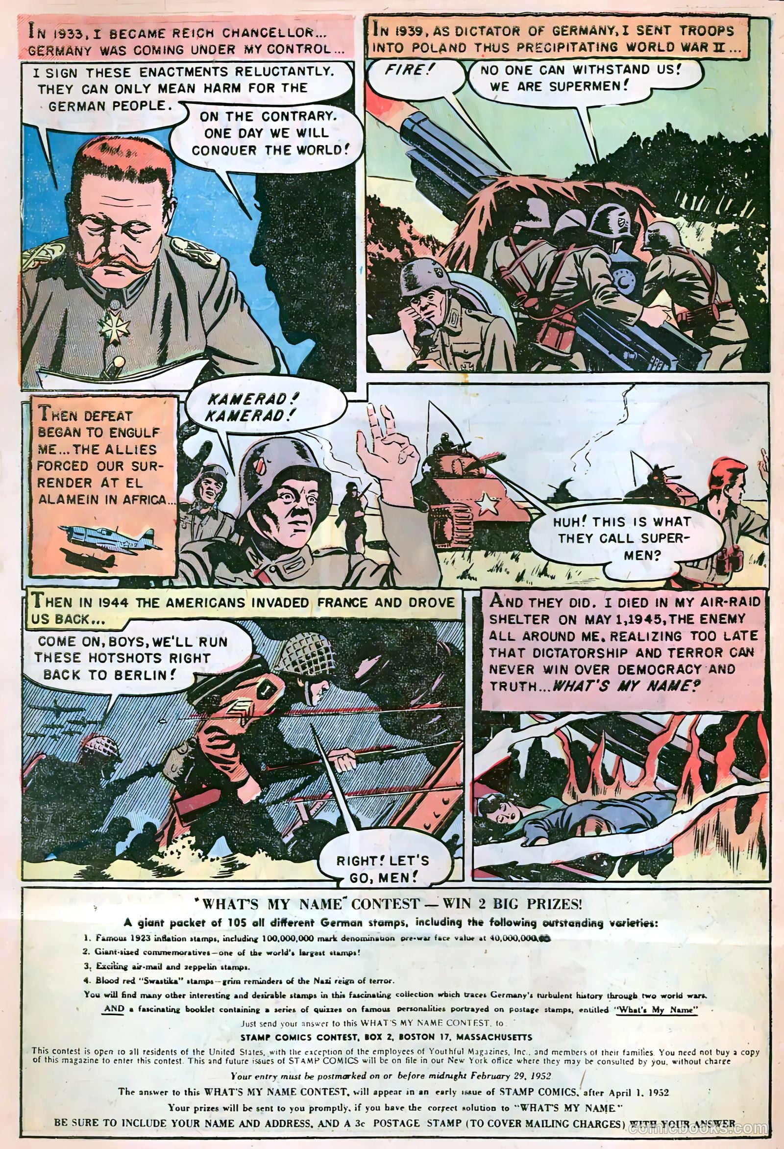 Stamps Comics #4 (1952) — page 34
