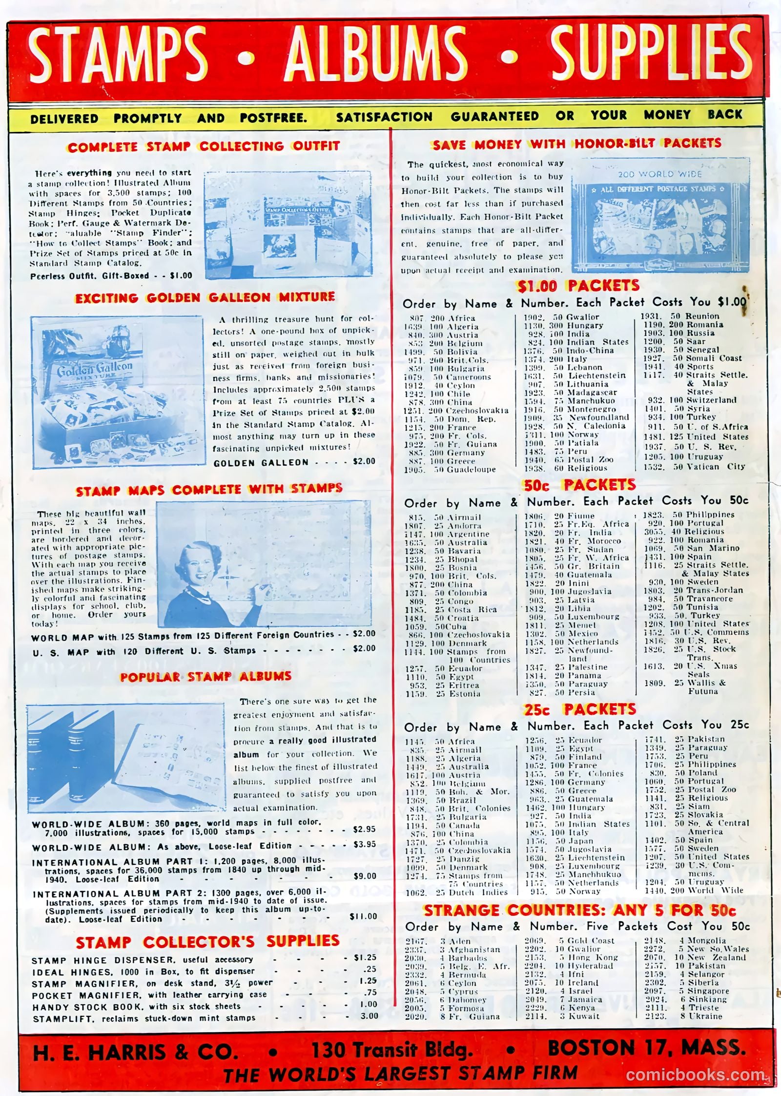 Stamps Comics #4 (1952) — page 36