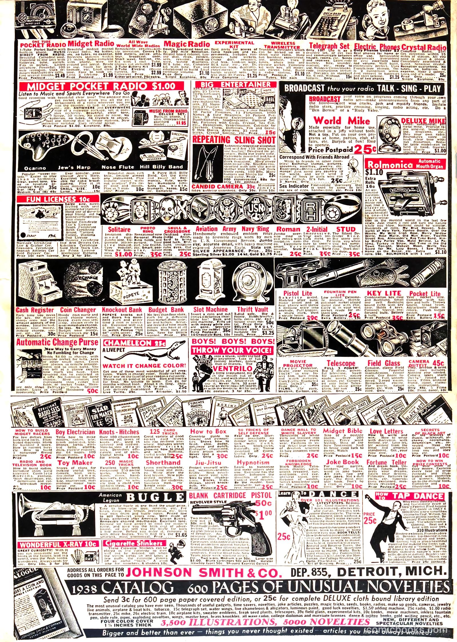 Star Comics #11 (1938) — page 60 of 60