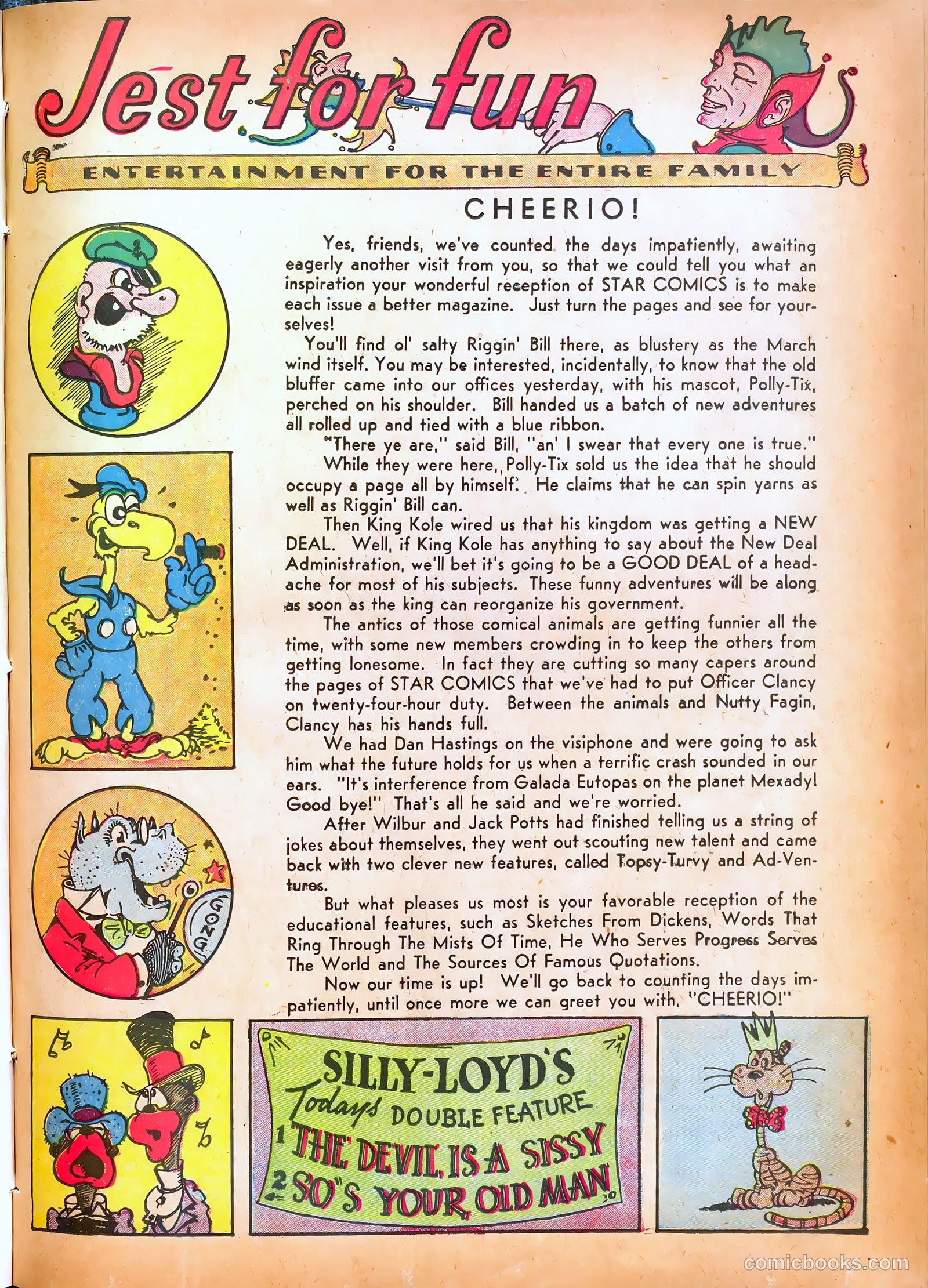 Star Comics #2 (1939) — page 3 of 68